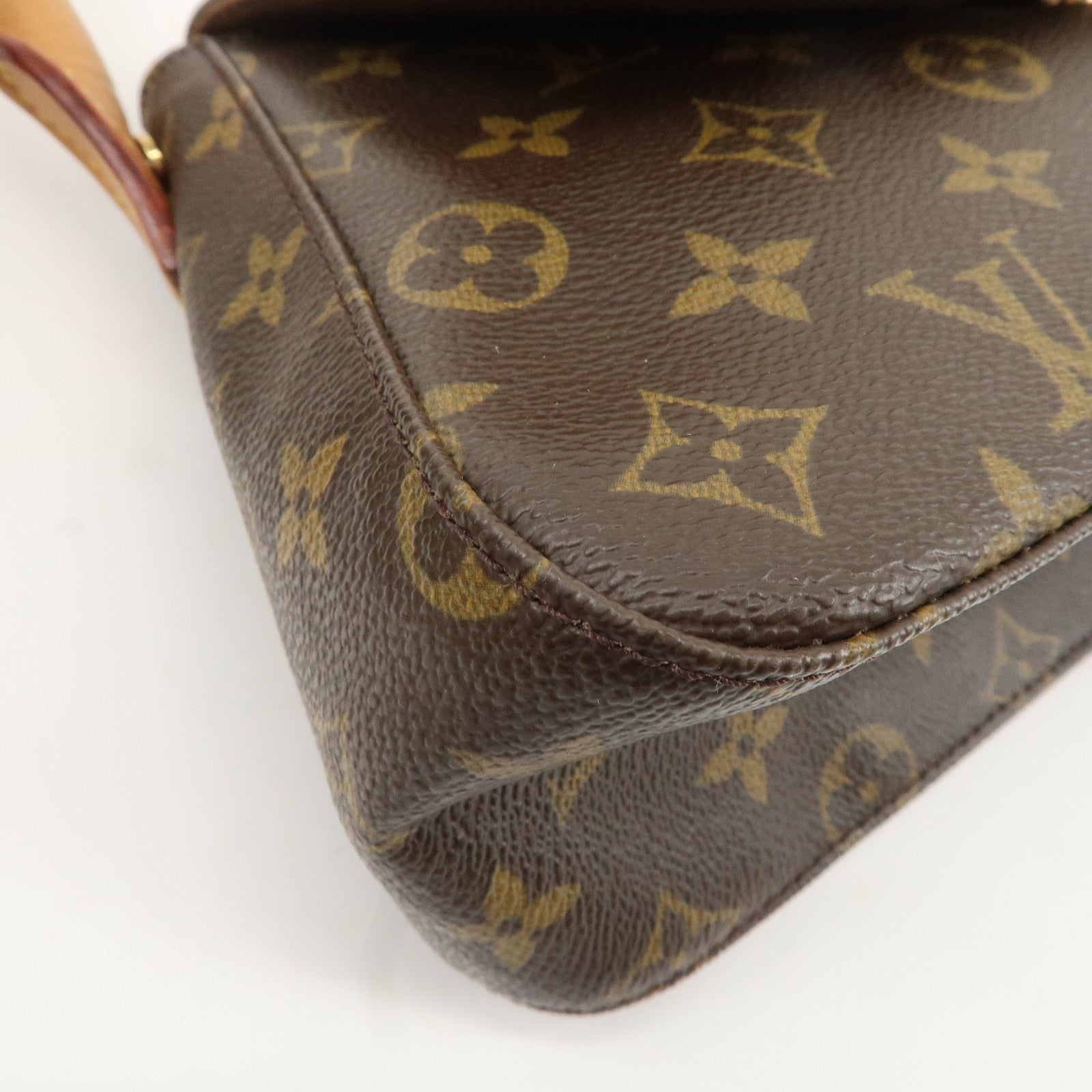 Louis Vuitton Monogram Mini Looping Shoulder Bag Hand Bag M51147 Used