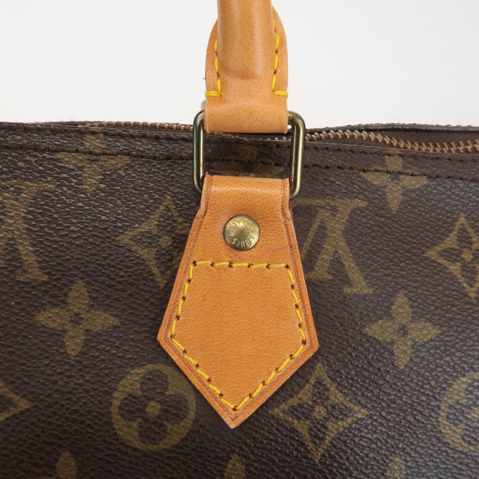 Louis Vuitton Monogram Speedy 40 Hand Bag Boston Bag M41522 Used