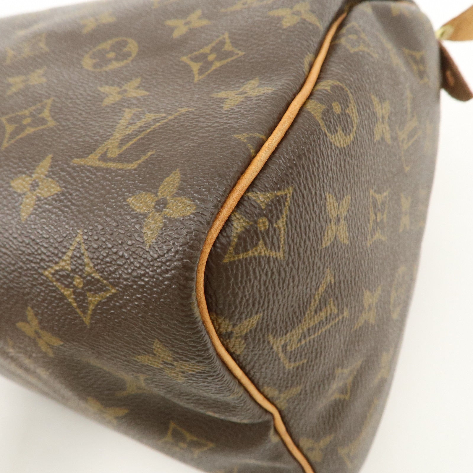 Louis Vuitton Monogram Speedy 30 Hand Bag Boston Bag M41526 Used