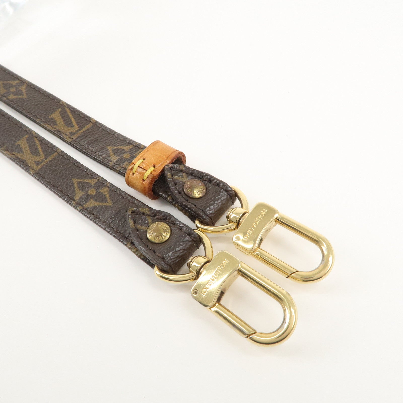 Louis Vuitton Monogram Adjustable Shoulder Strap Brown J52315