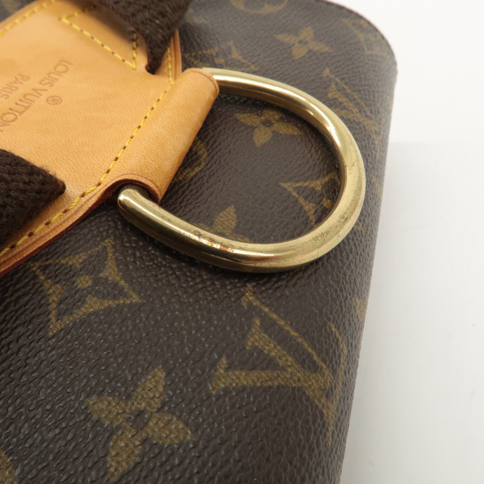 Louis Vuitton Monogram Montsouris GM Back Pack Brown M51135