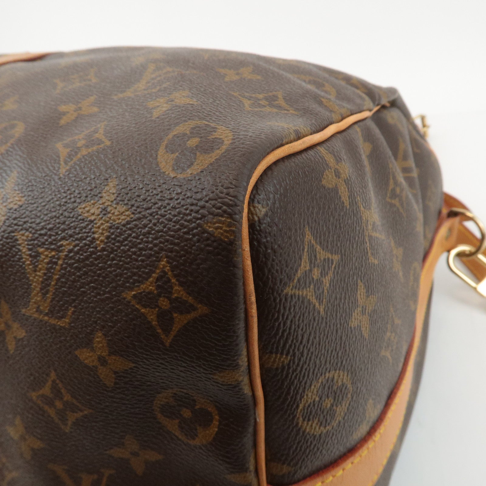 Louis Vuitton Monogram Keep All 50 Boston Bag Brown M41416