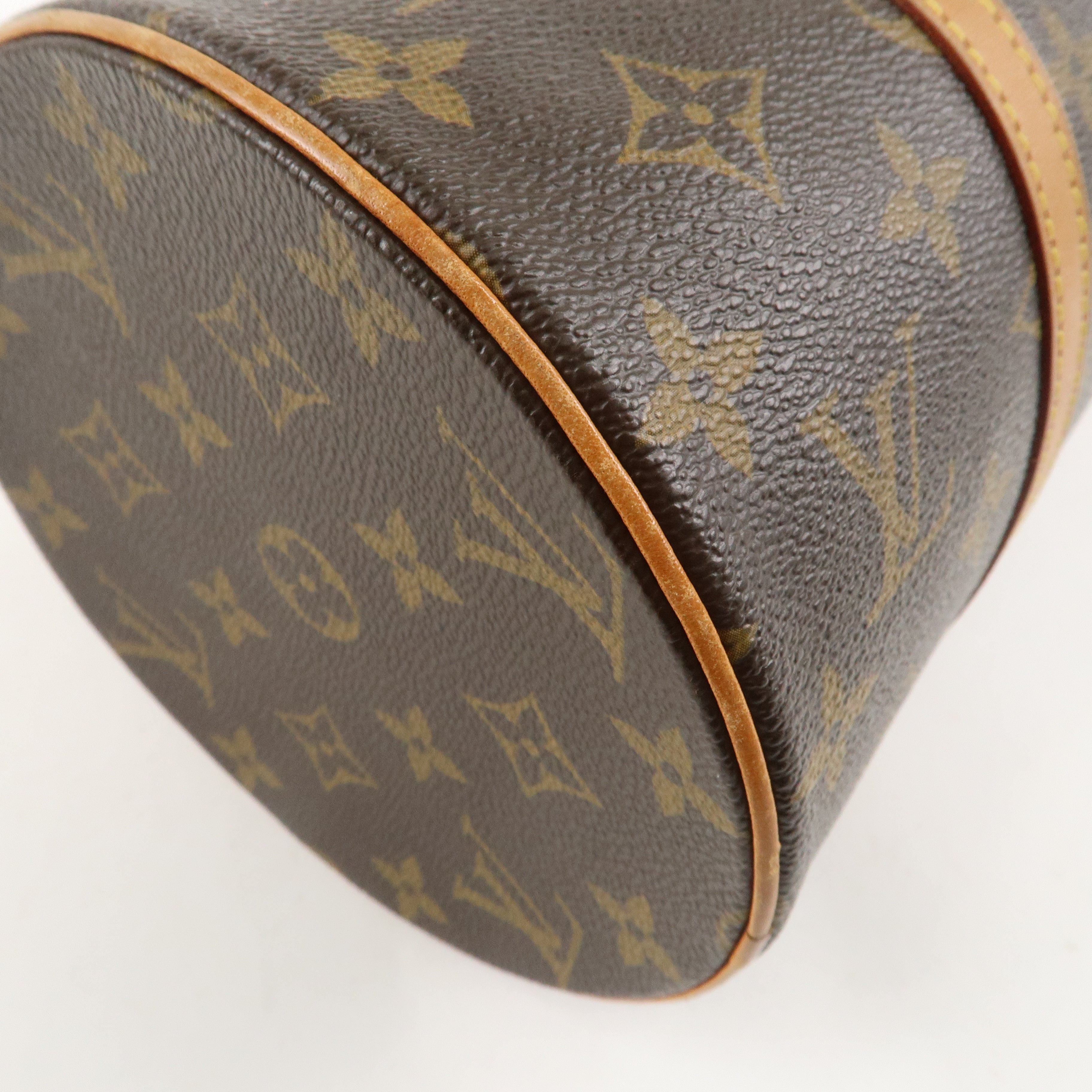 Louis Vuitton Monogram Papillon 30 Hand Bag 
Pouch Brown M51385