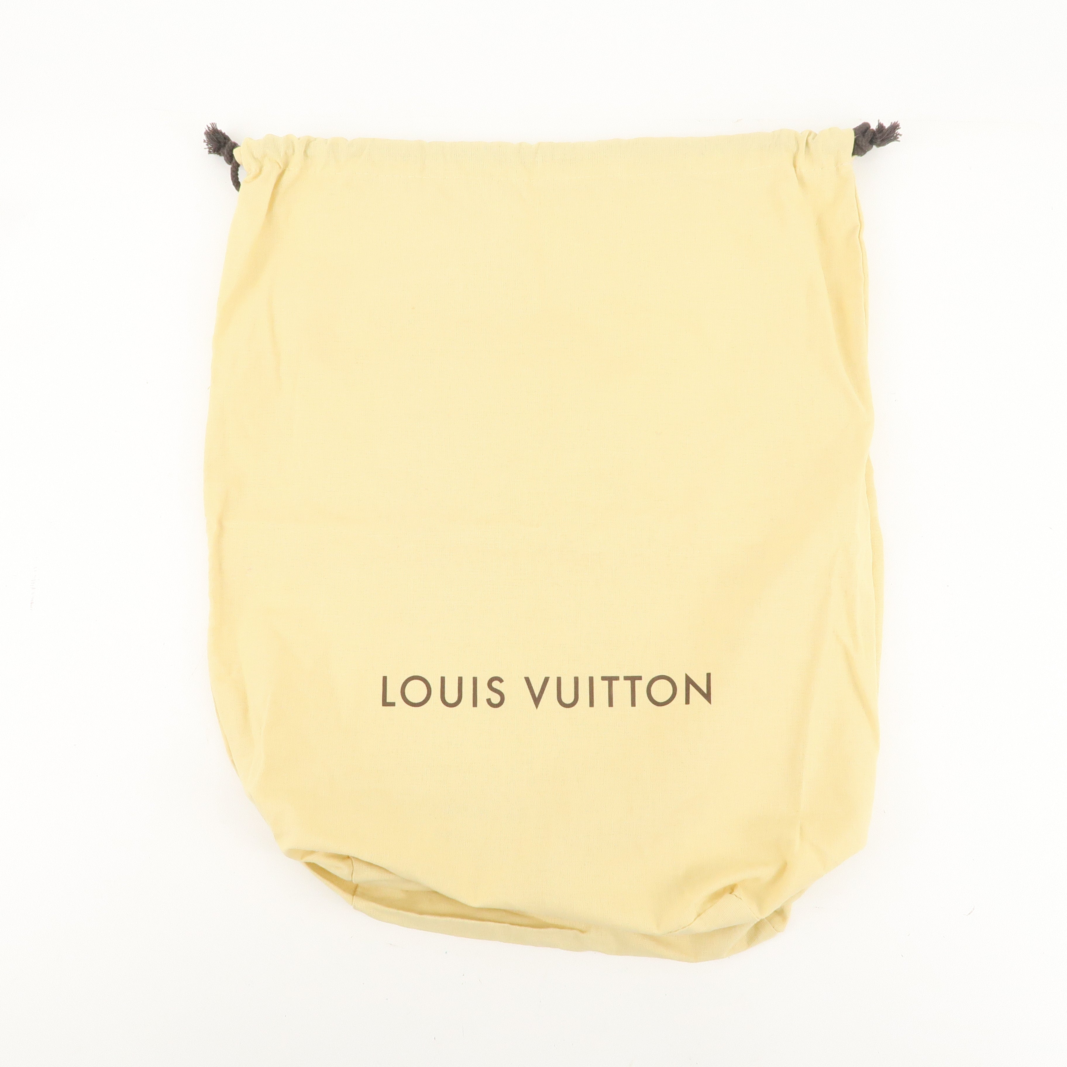 Louis Vuitton Set of 7 Dust Bag Storage Bag Drawstring Beige