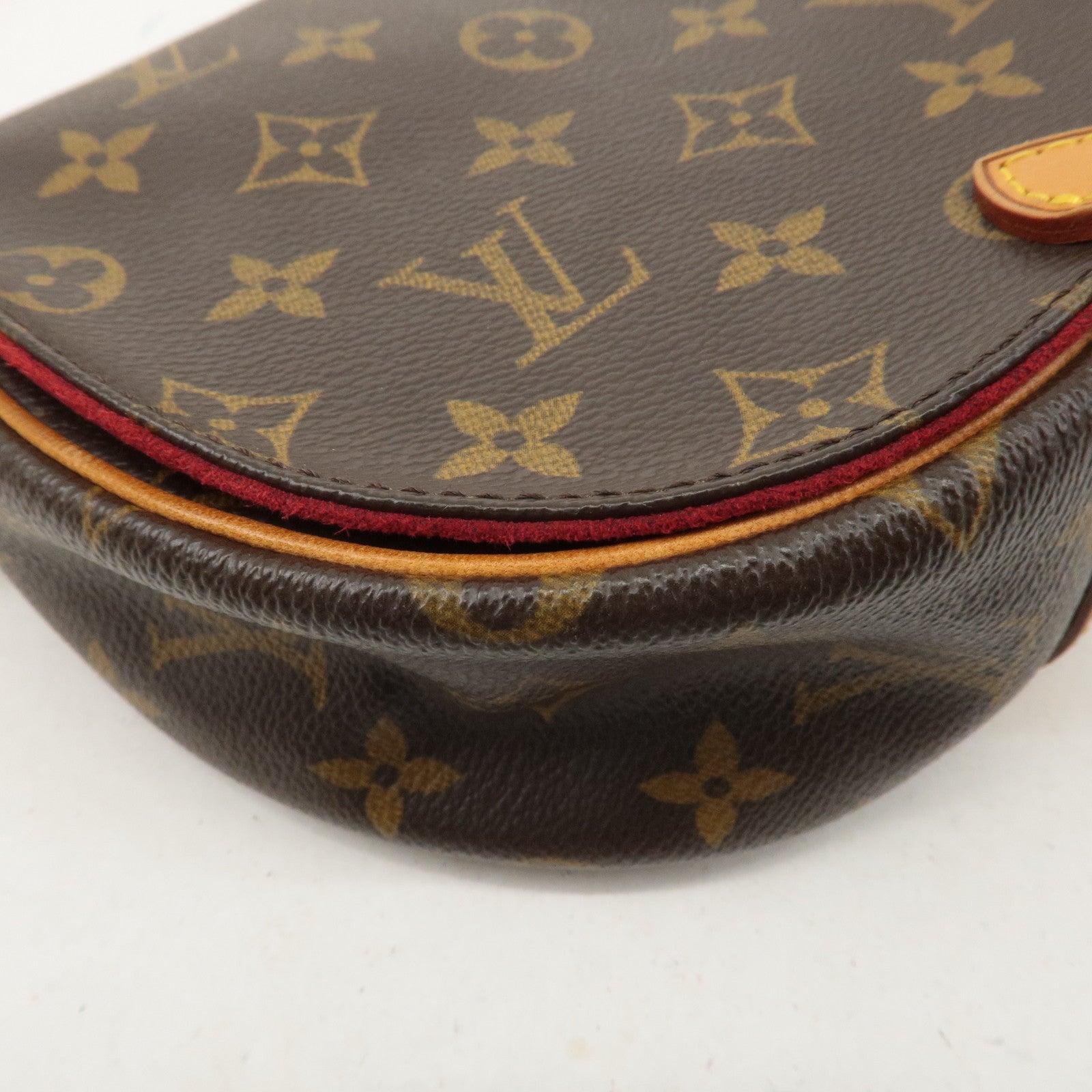 Louis Vuitton Monogram Tambourine Shoulder Bag Brown M51179