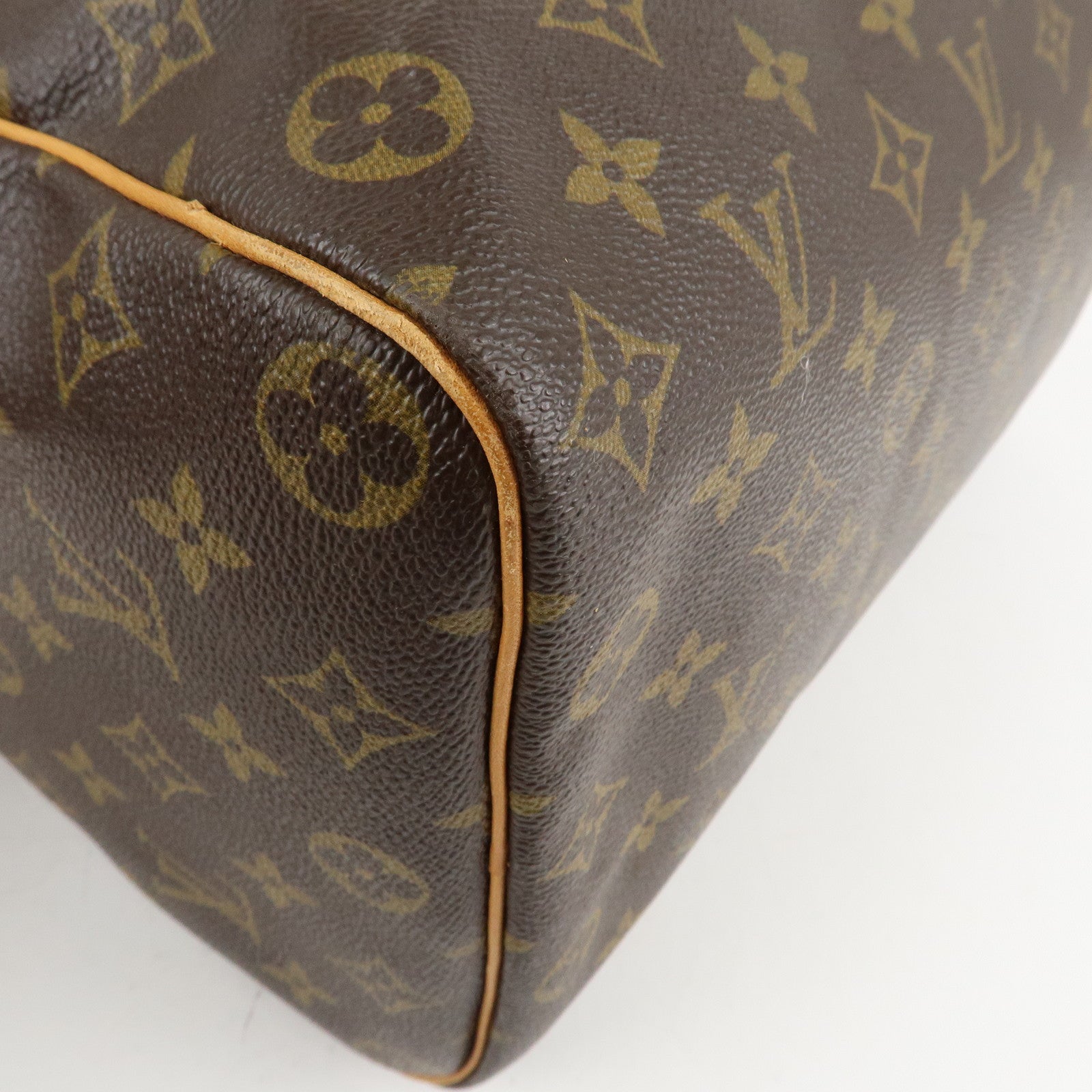 Louis Vuitton Monogram Speedy 35 Hand Bag Boston Bag M41524 Used