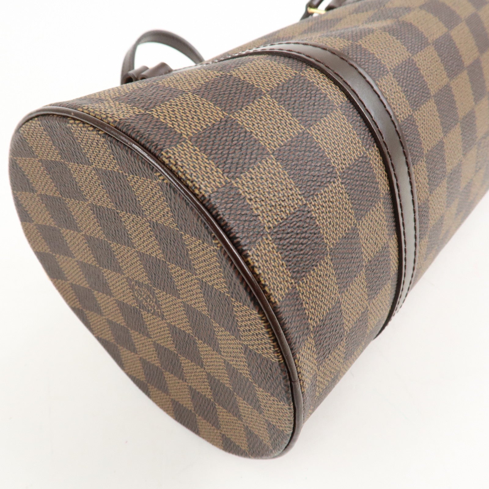 Louis Vuitton Damier Ebene Papillon 30 Hand Bag Brown N51303