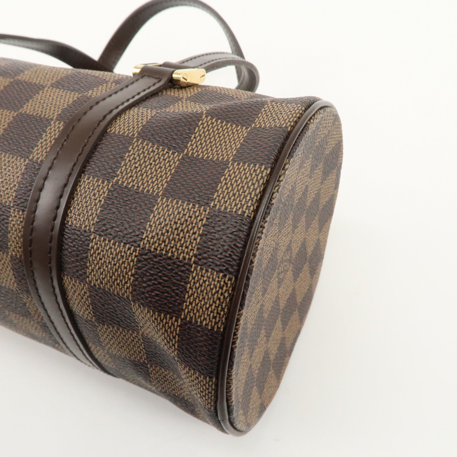 Louis Vuitton Damier Ebene Papillon 26 Hand Bag Brown N51304 Used