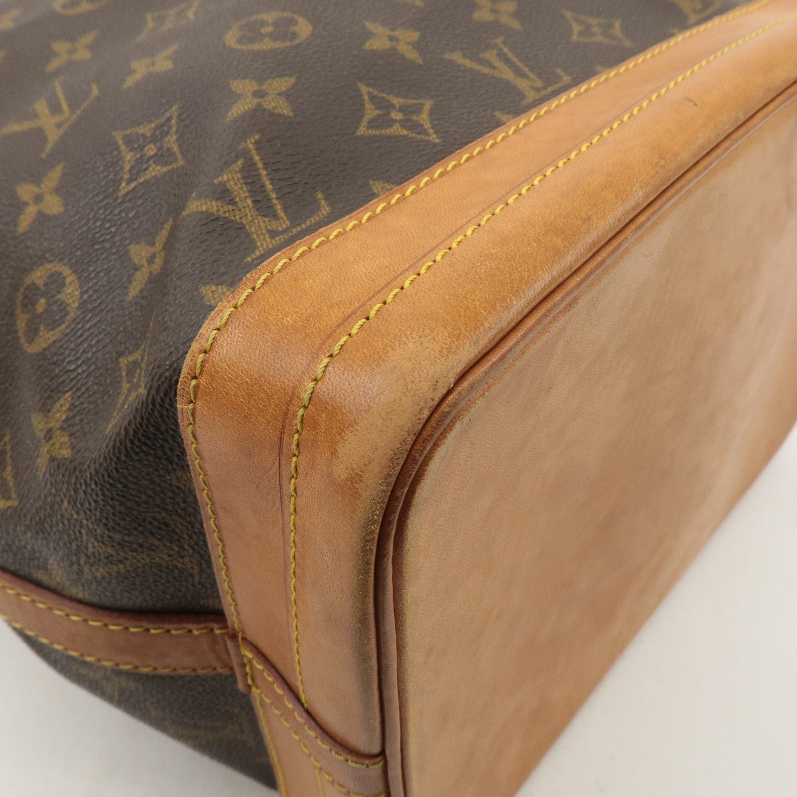 Louis Vuitton Monogram Noe Shoulder Bag Hand Bag Brown M42224