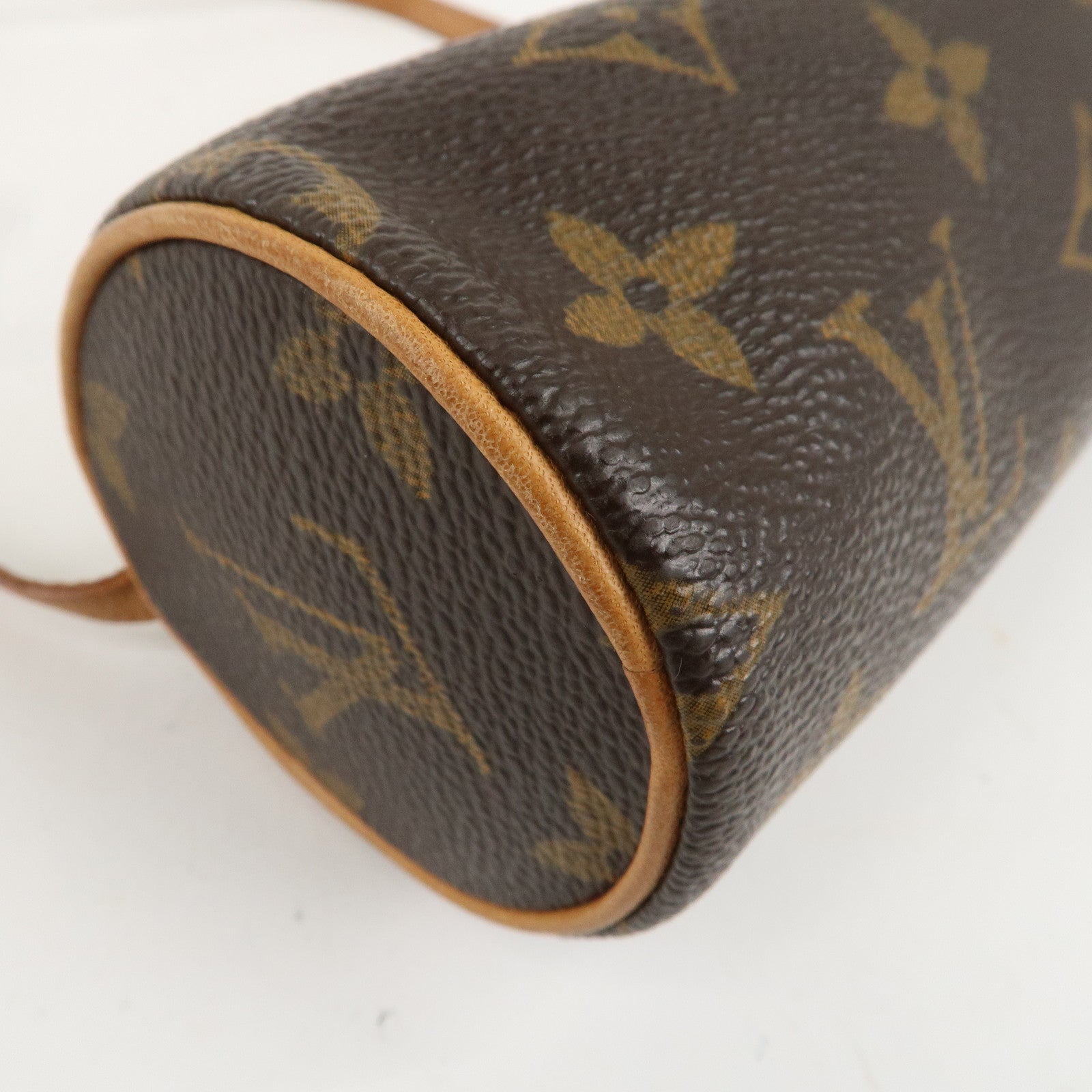 Louis Vuitton Monogram Mini Pouch for Papillon Bag Brown