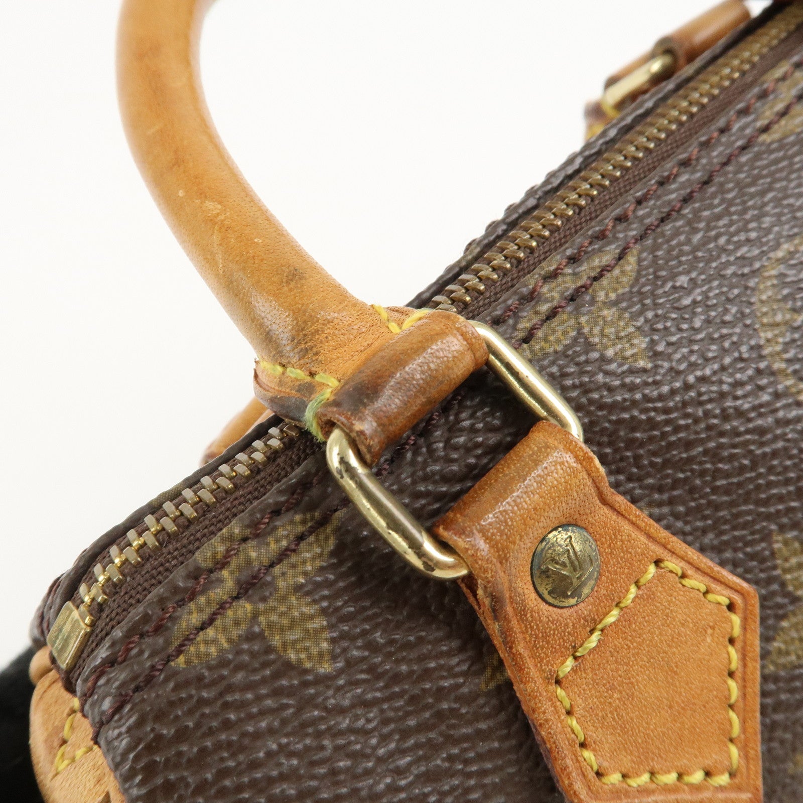 Louis Vuitton Monogram Mini Speedy Hand Bag M41534 Used