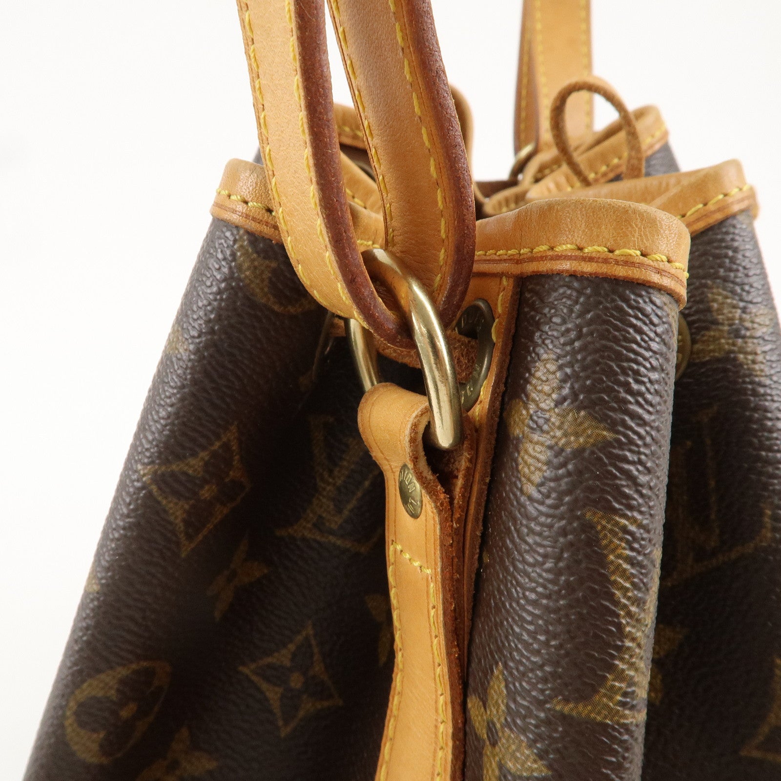 Louis Vuitton Monogram Noe Shoulder Bag Brown M42224