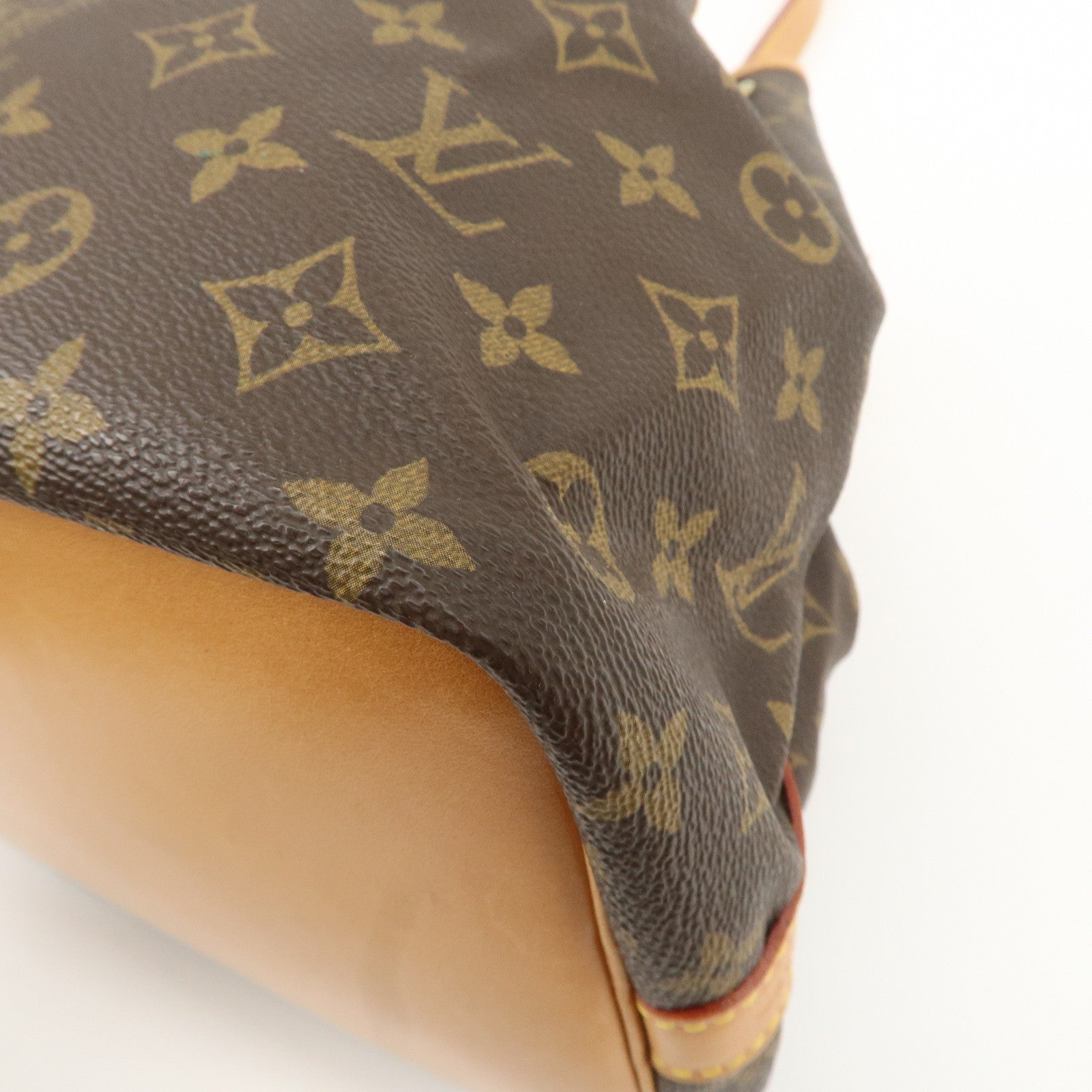 Louis Vuitton Monogram Petit Noe Shoulder Bag Brown M42226 Used