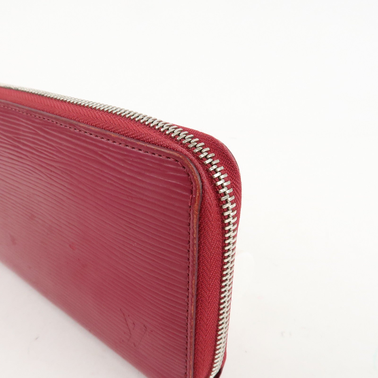 Louis Vuitton Epi Zippy Wallet Zip Around Wallet Fuchsia M60305