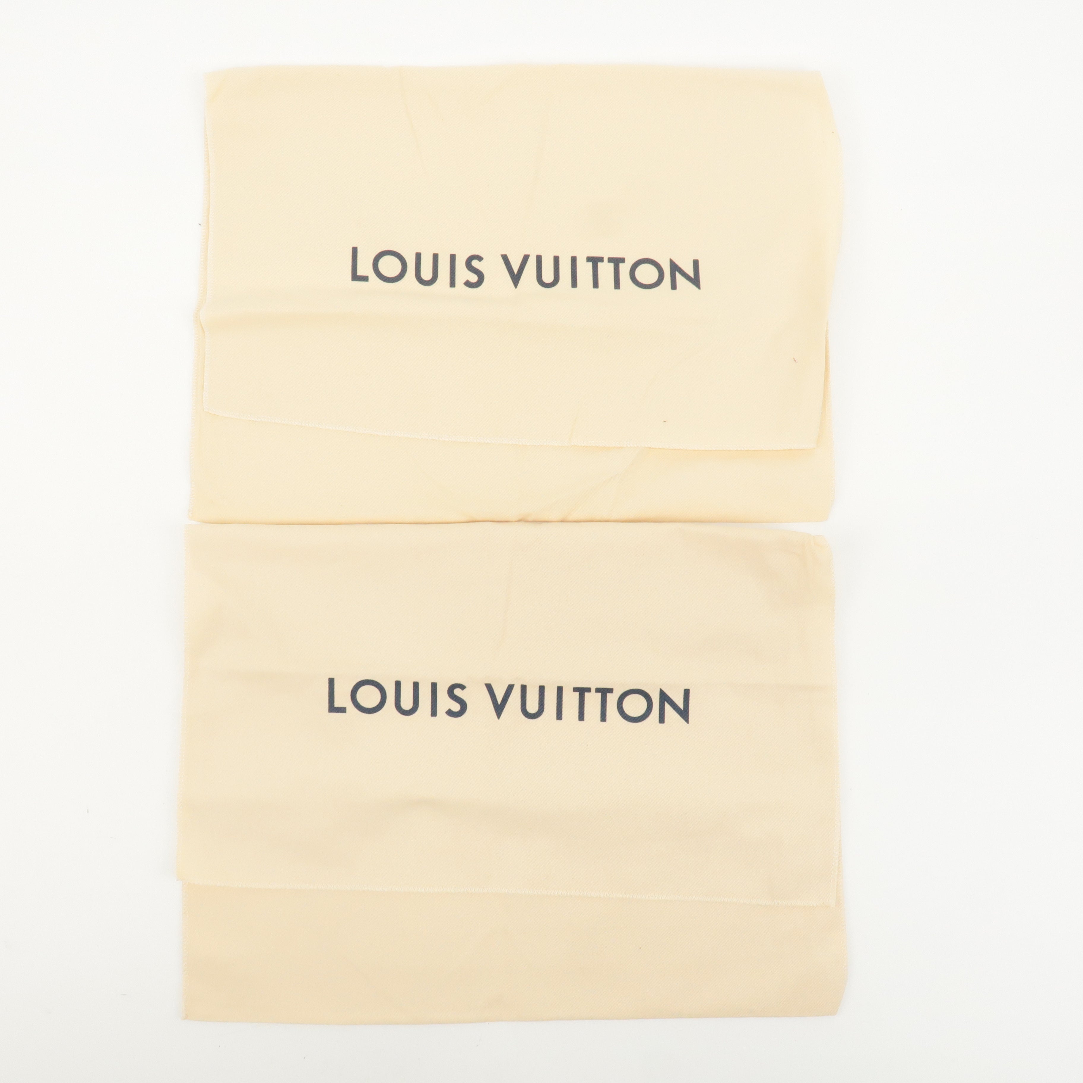 Louis Vuitton Set of 10 Storage Bag Dust Bag New Model Beige