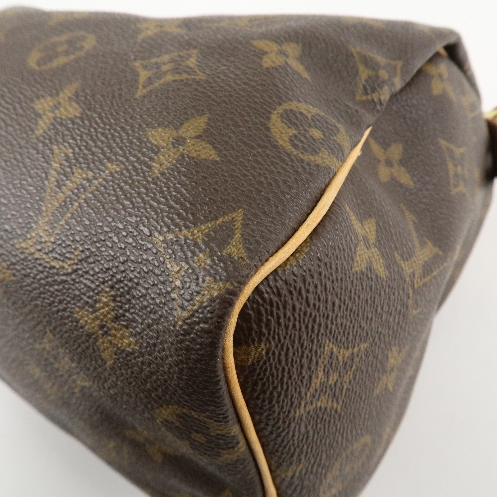 Louis Vuitton Monogram Speedy 25 Hand Bag Boston Bag M41528 Used