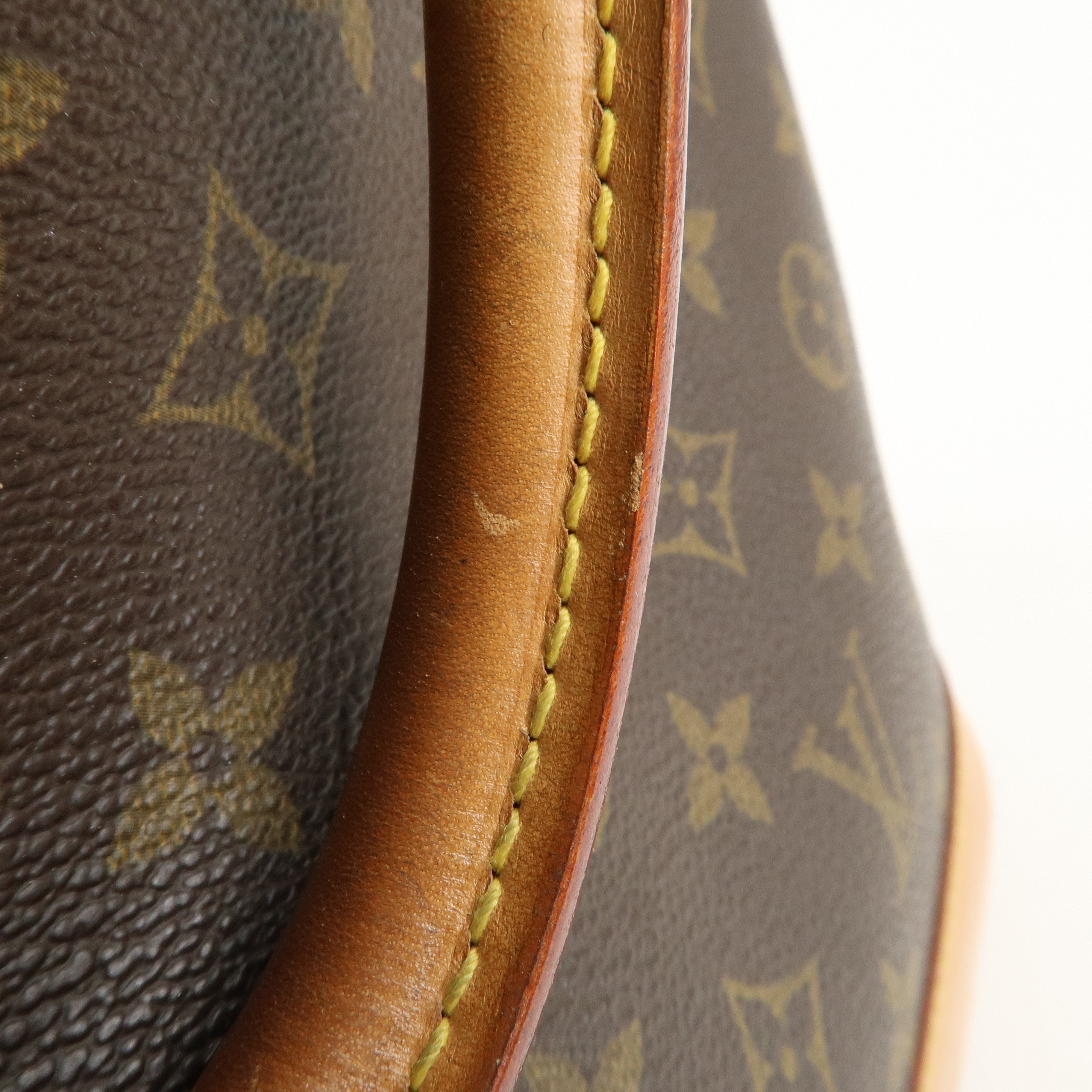 Louis Vuitton Monogram Alma Hand Bag Brown M51130