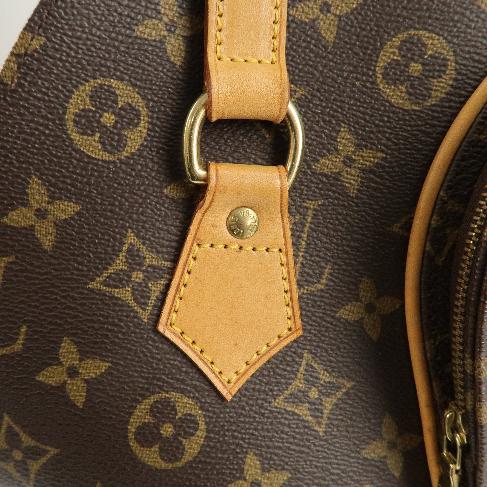 Louis Vuitton Monogram Ellipse Shopping Shoulder Bag Brown M51128