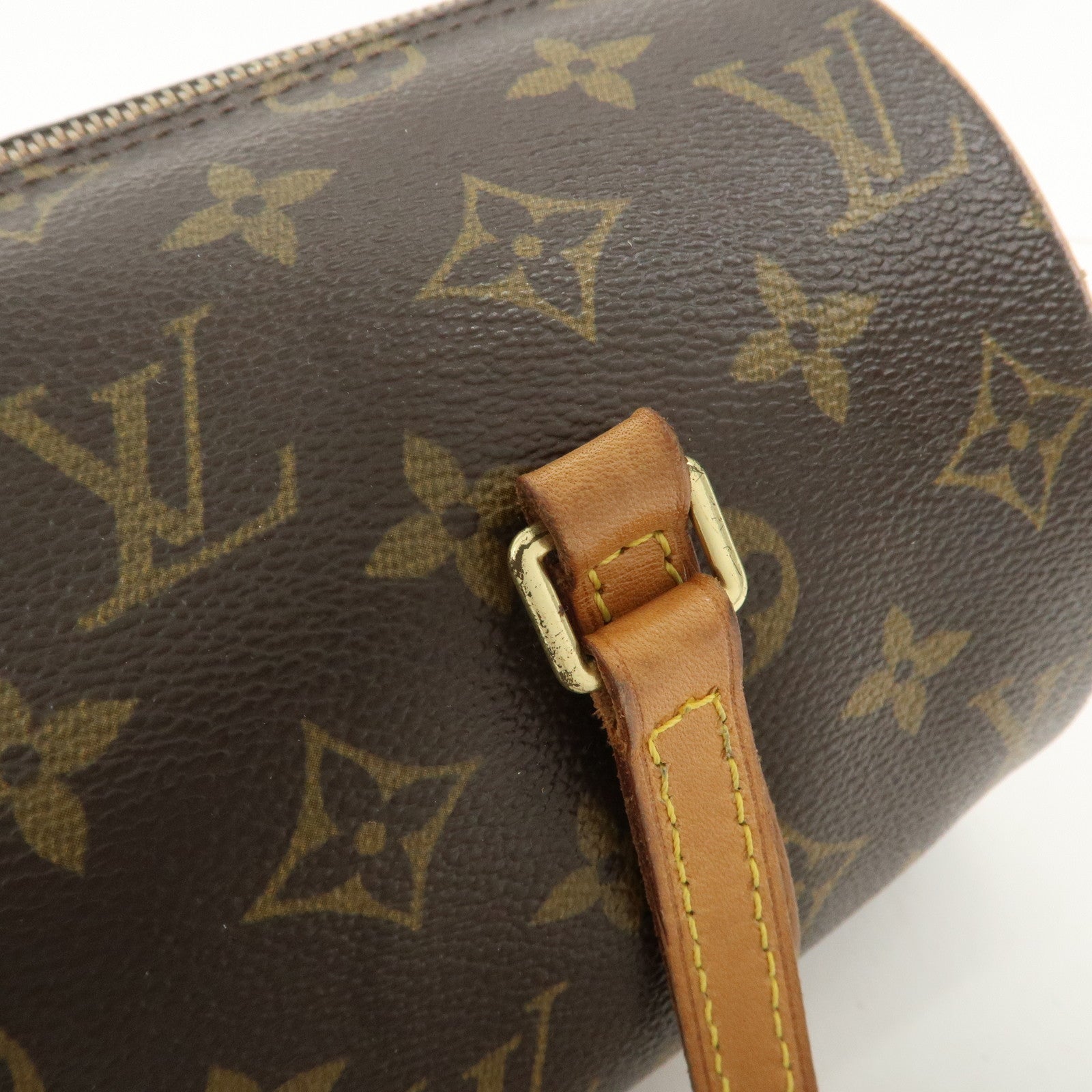 Louis Vuitton Monogram Papillon 26 Hand Bag New Style M51385 Used