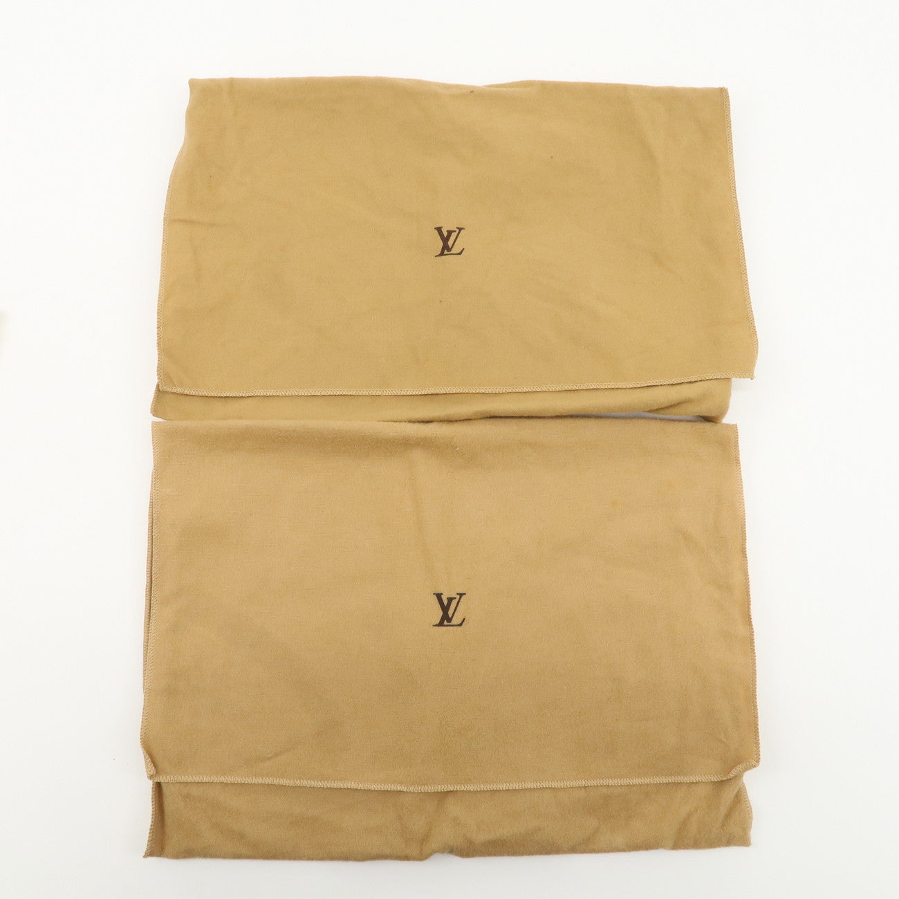 Louis Vuitton Set of 19 Dust Bag Storage Bag Beige Used