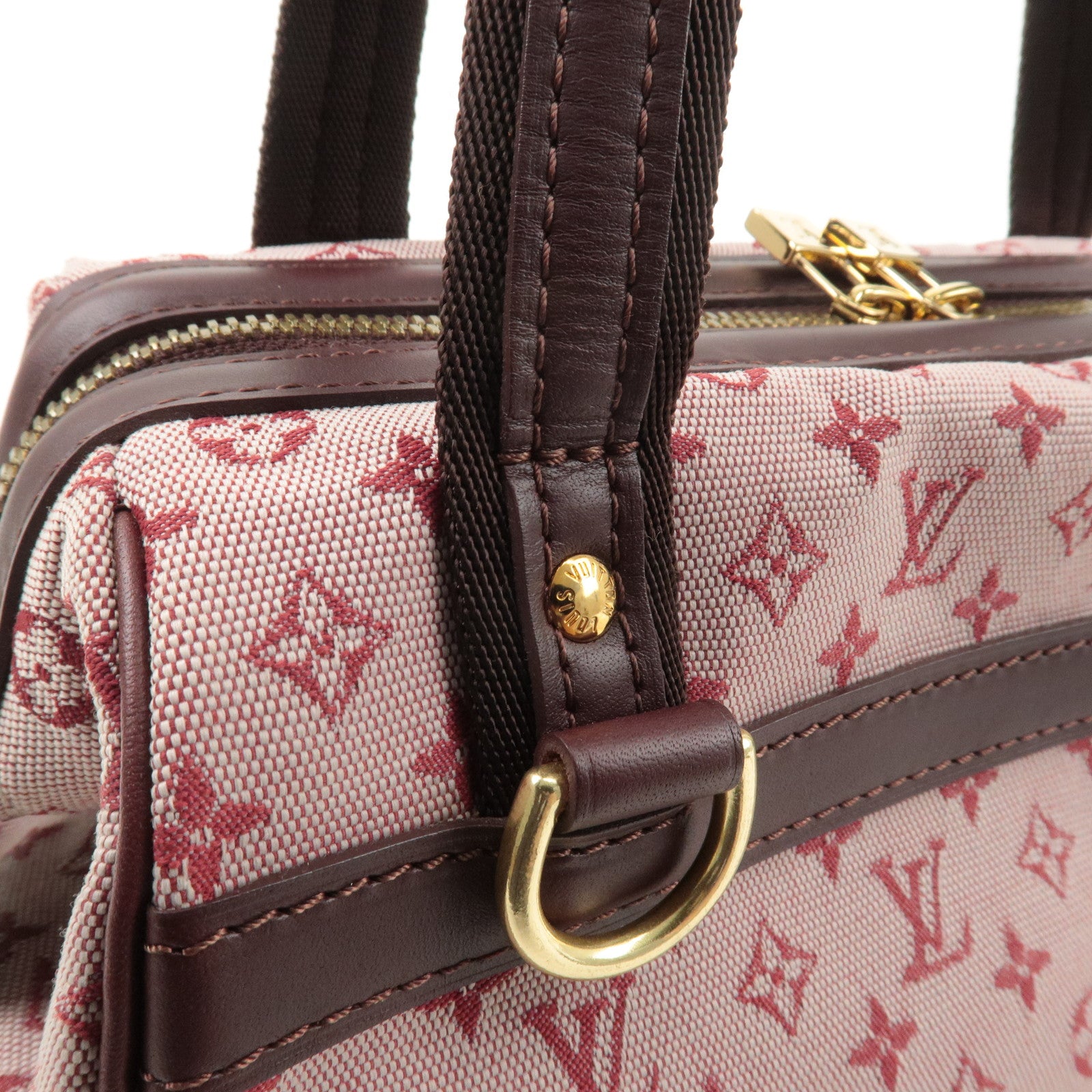 Louis Vuitton Monogram Mini Josephine PM Hand Bag Cerise M92216