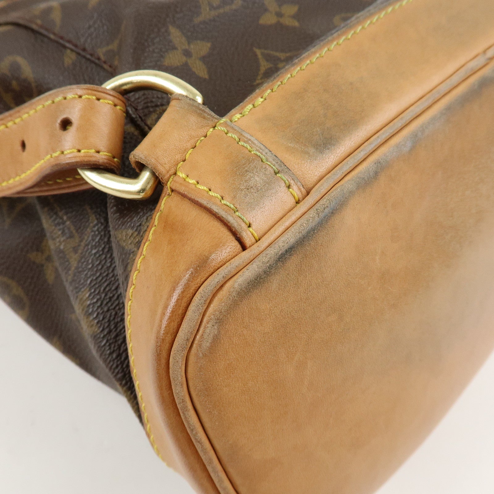 Louis Vuitton Monogram Montsouris MM Back Pack Bag M51136