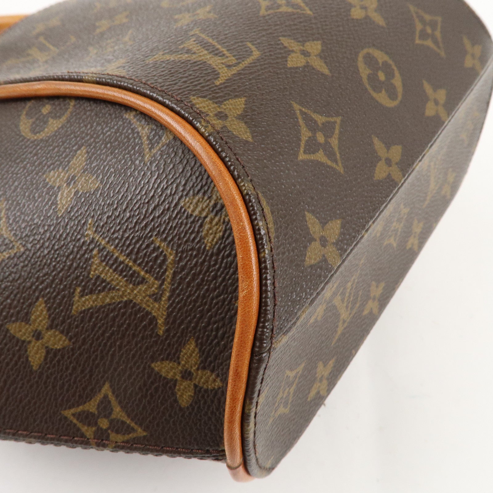 Louis Vuitton Monogram Ellipse PM Hand Bag Brown M51127