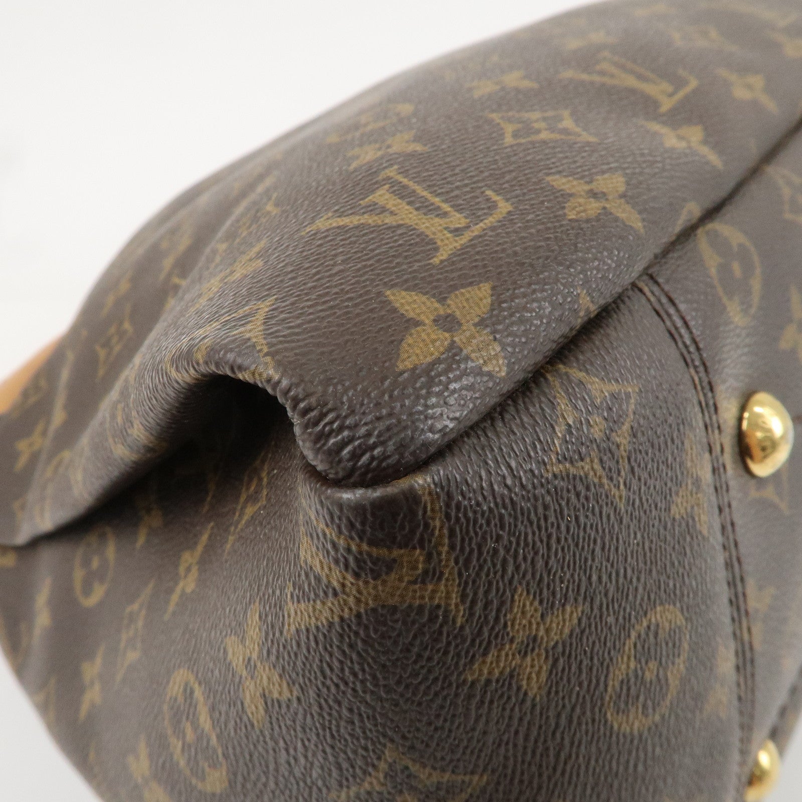 Louis Vuitton Monogram Artsy MM Shoulder Bag Brown M40249