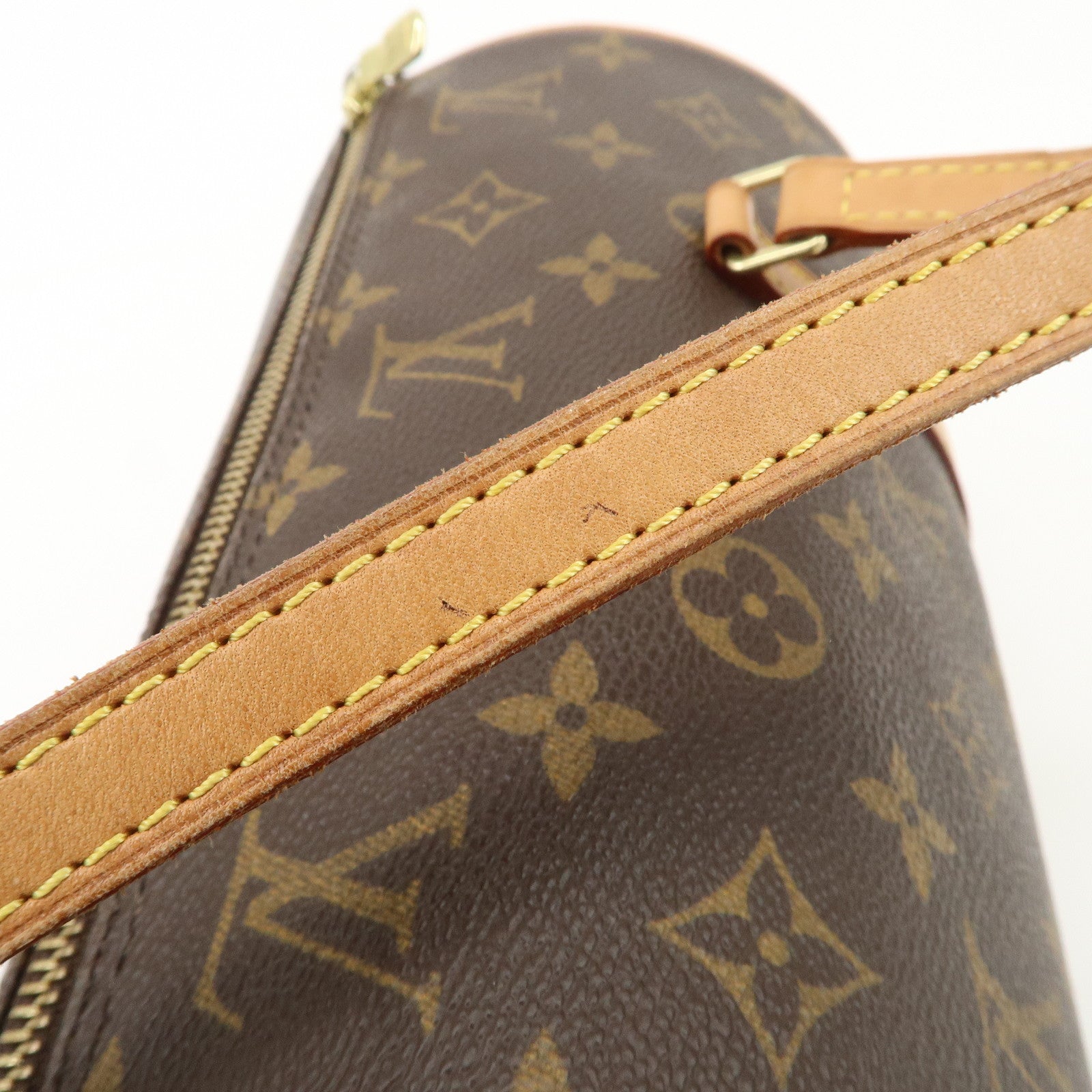 Louis Vuitton Monogram Papillon 30 Hand Bag M51385 Used