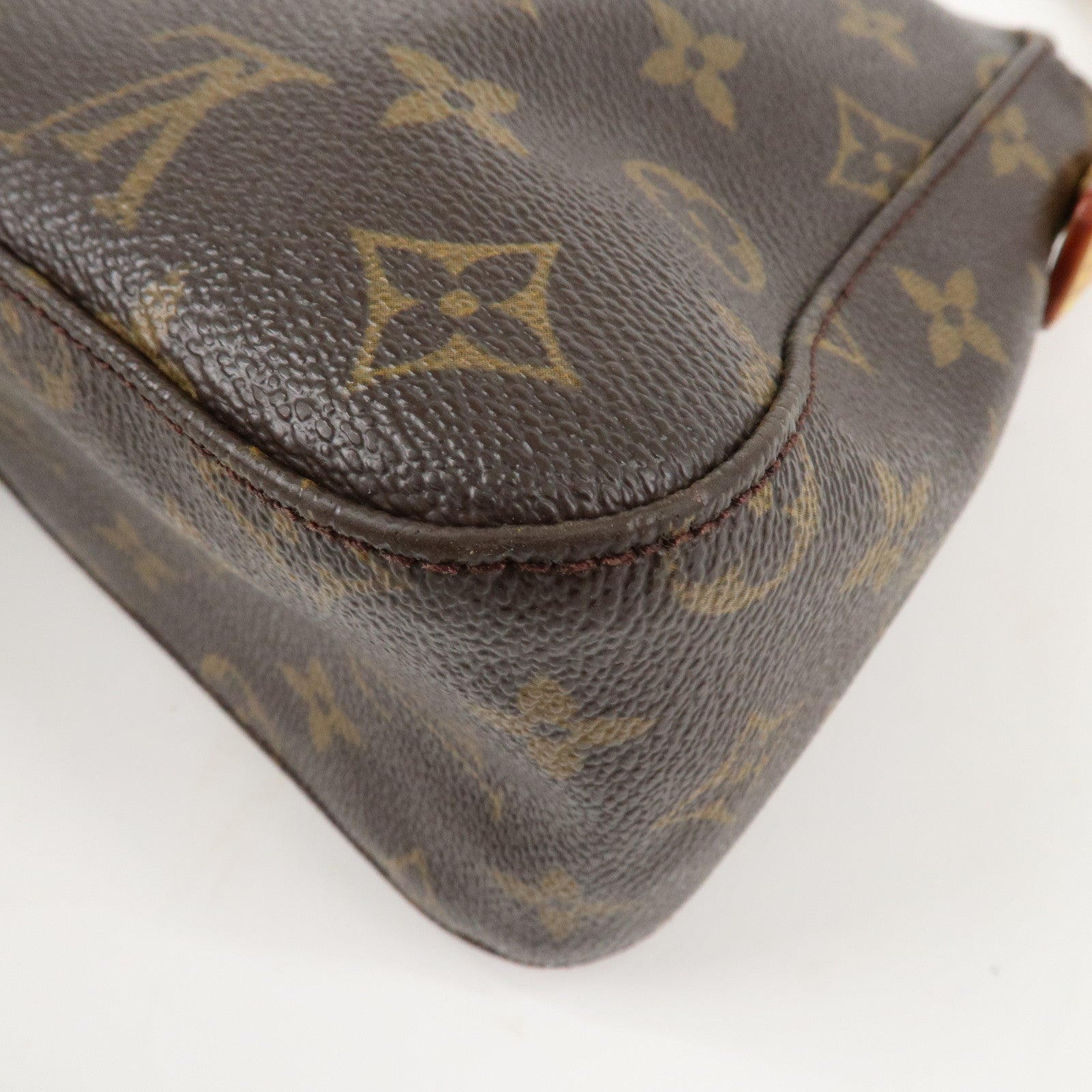 Louis Vuitton Monogram Mini Looping Shoulder Bag Hand Bag M51147 Used