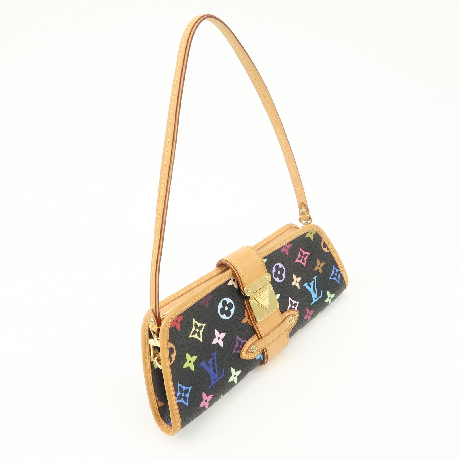 Louis Vuitton Monogram Multi Color Shirley Shoulder Bag Hand Bag M40050