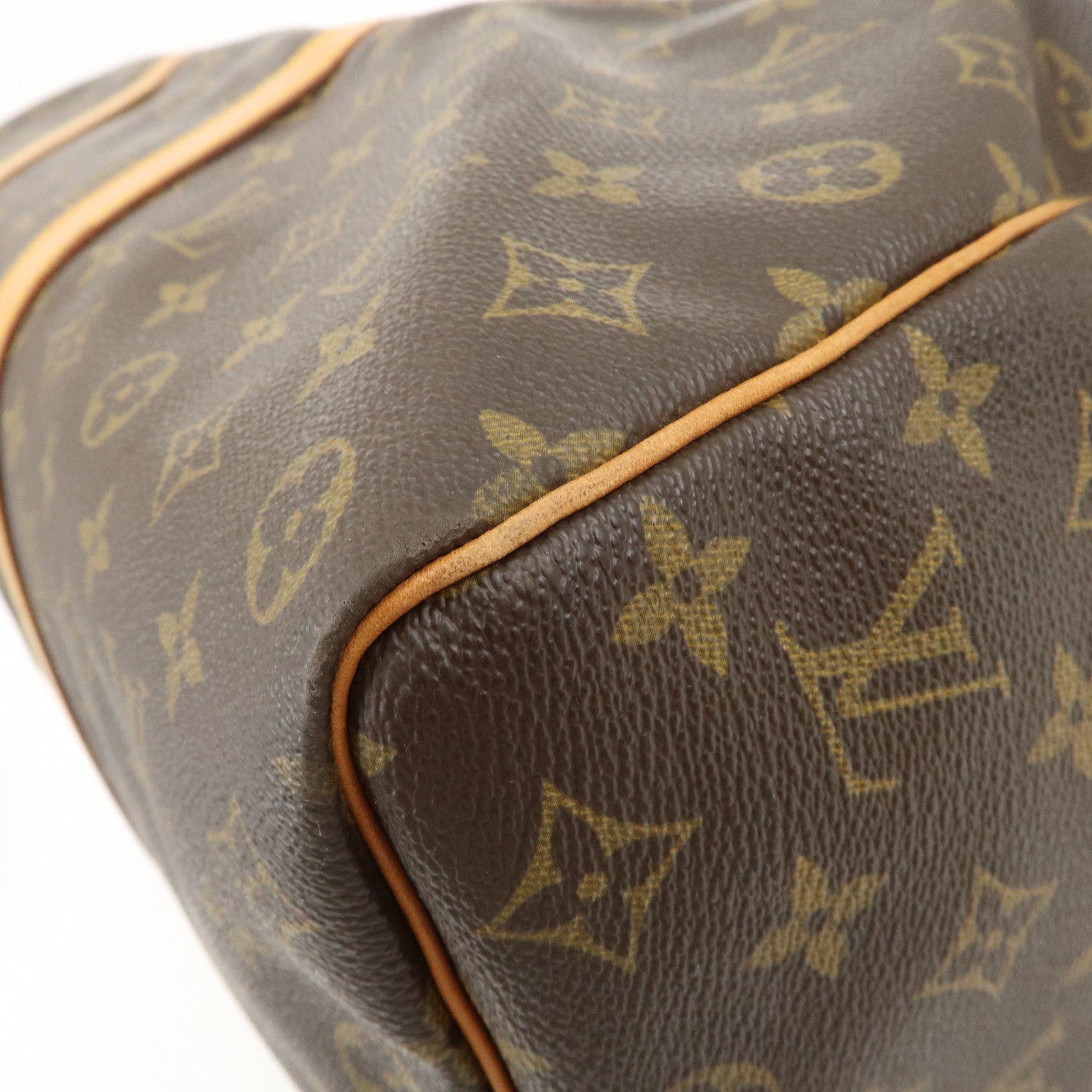 Louis Vuitton Monogram Keep All 50 MALLTIER Boston Bag Brown M41426 Used