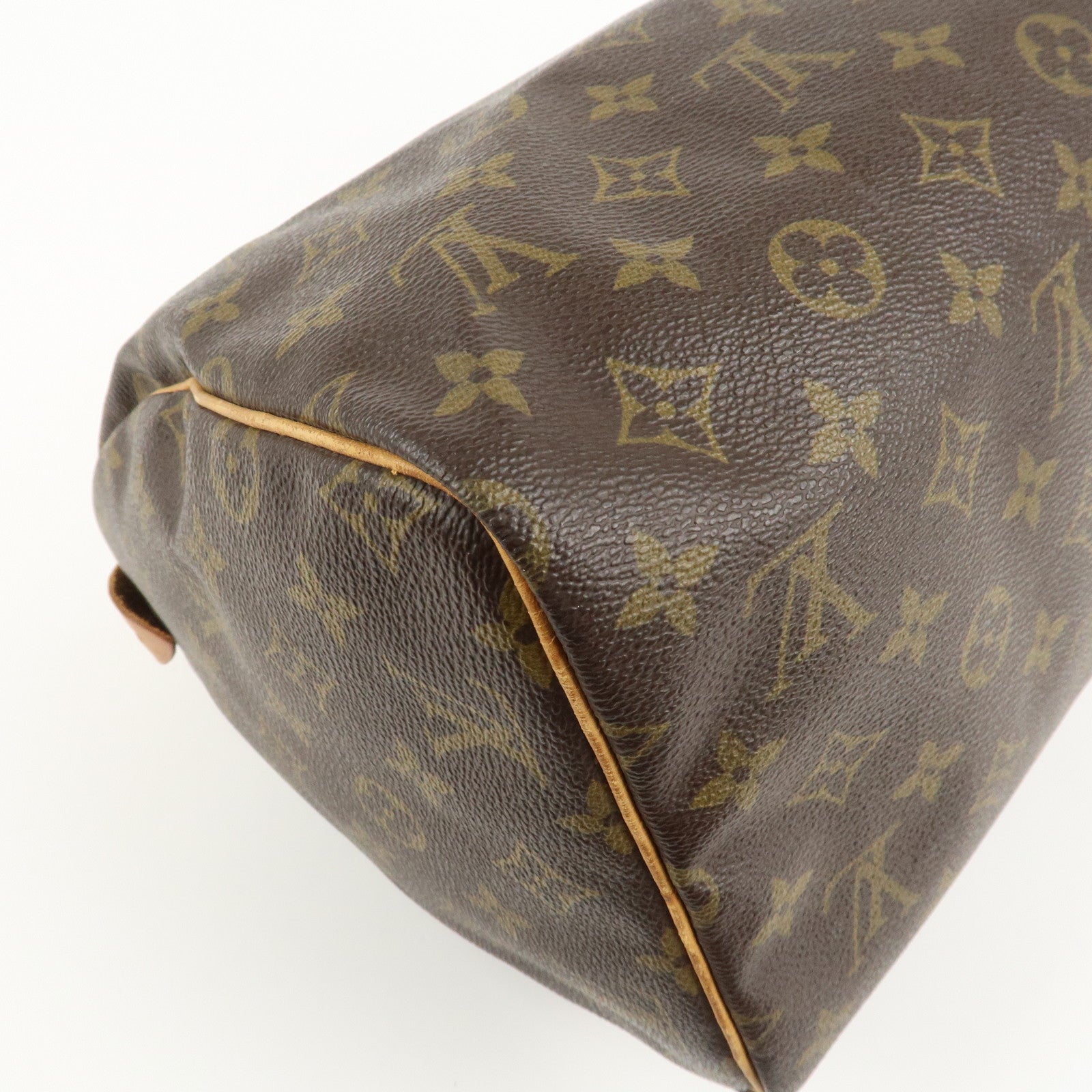 Louis Vuitton Monogram Speedy 30 Hand Bag Boston Bag M41526 Used