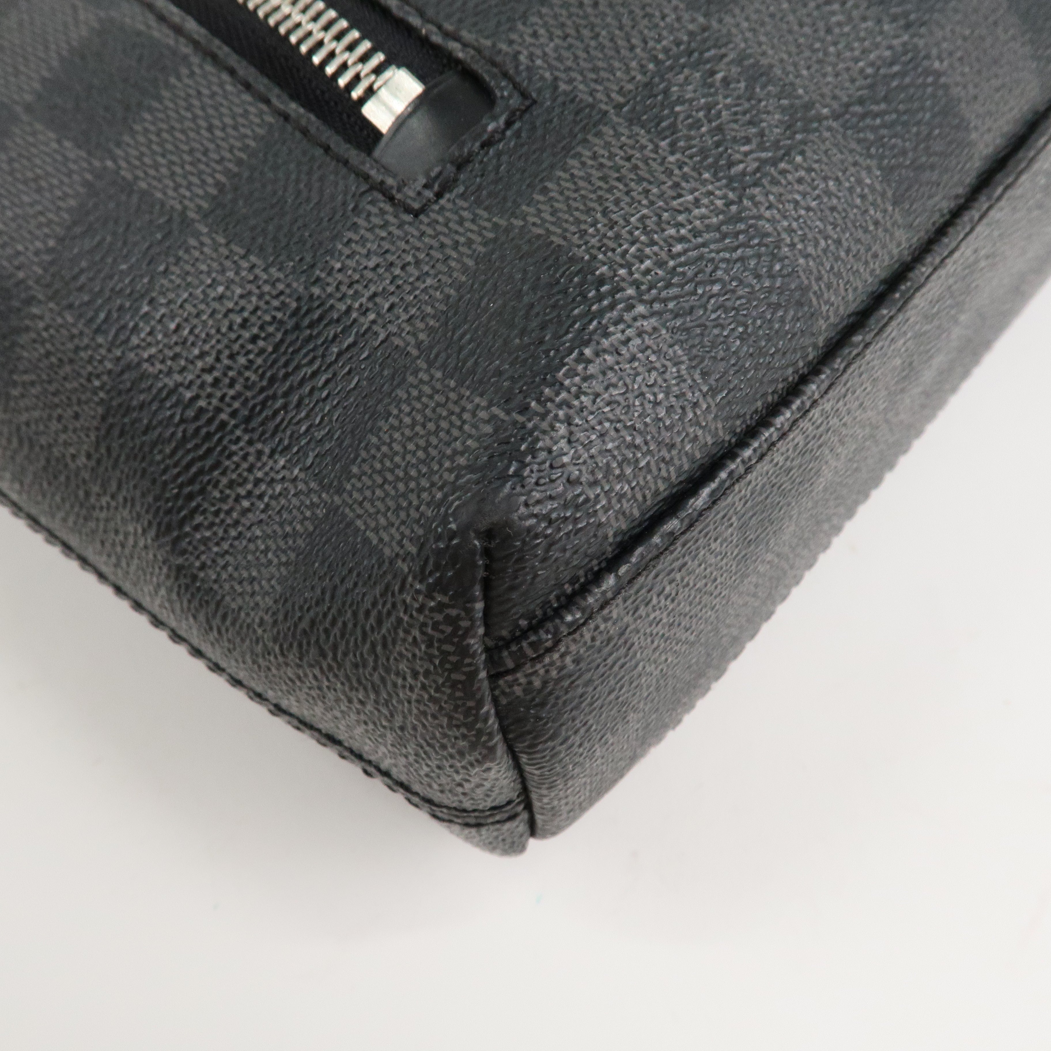 Louis Vuitton Damier Graphite Mick MM Shoulder Bag N41106 Used