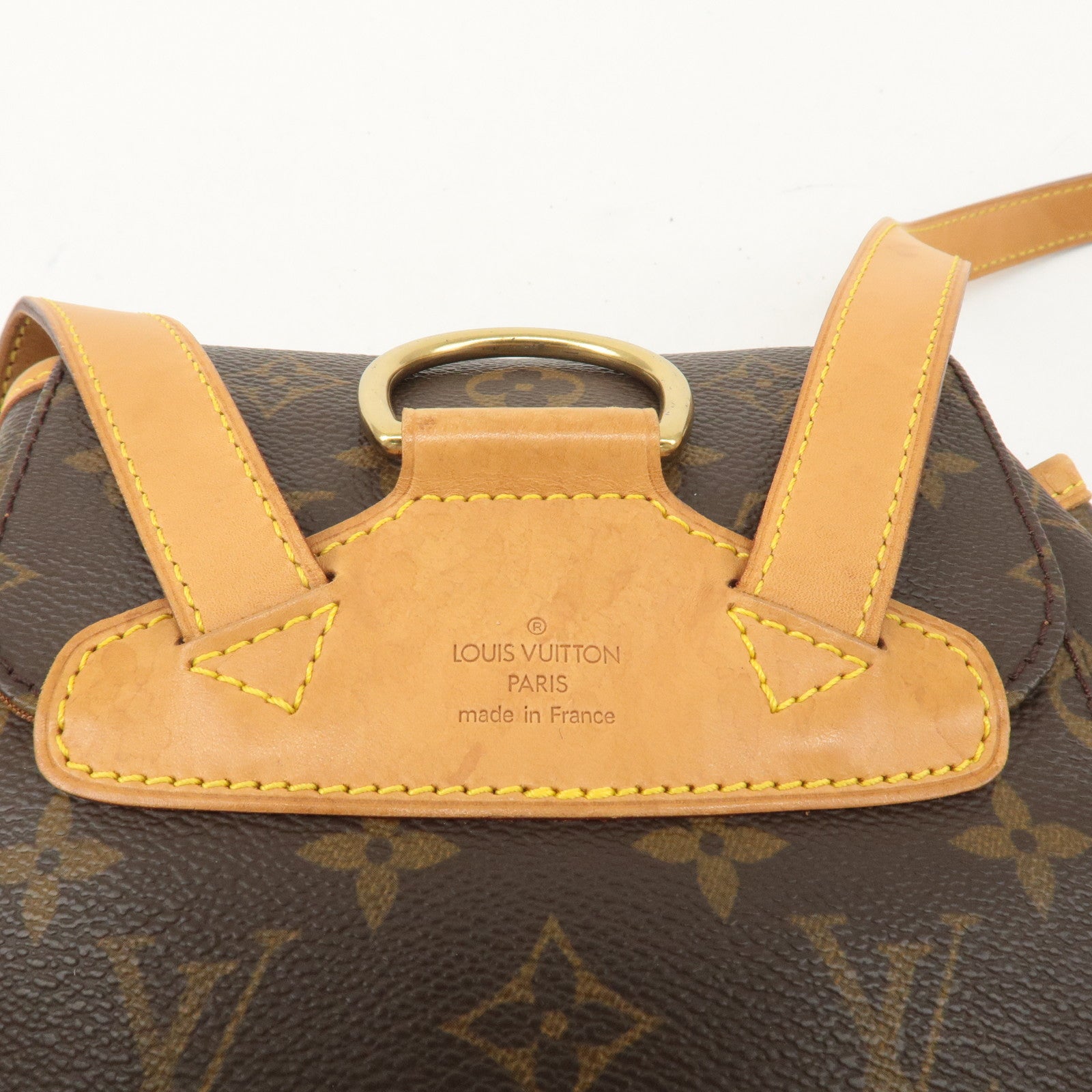 Louis Vuitton Monogram Montsouris MM Backpack Brown M51136