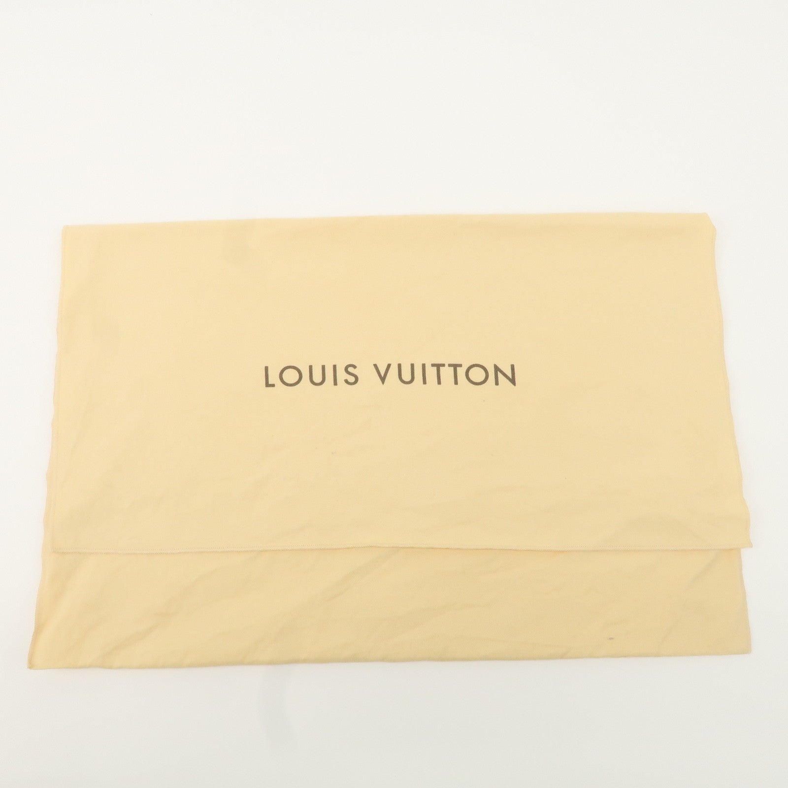 Louis Vuitton Set of 10 Dust Bag Storage Bag Beige Used