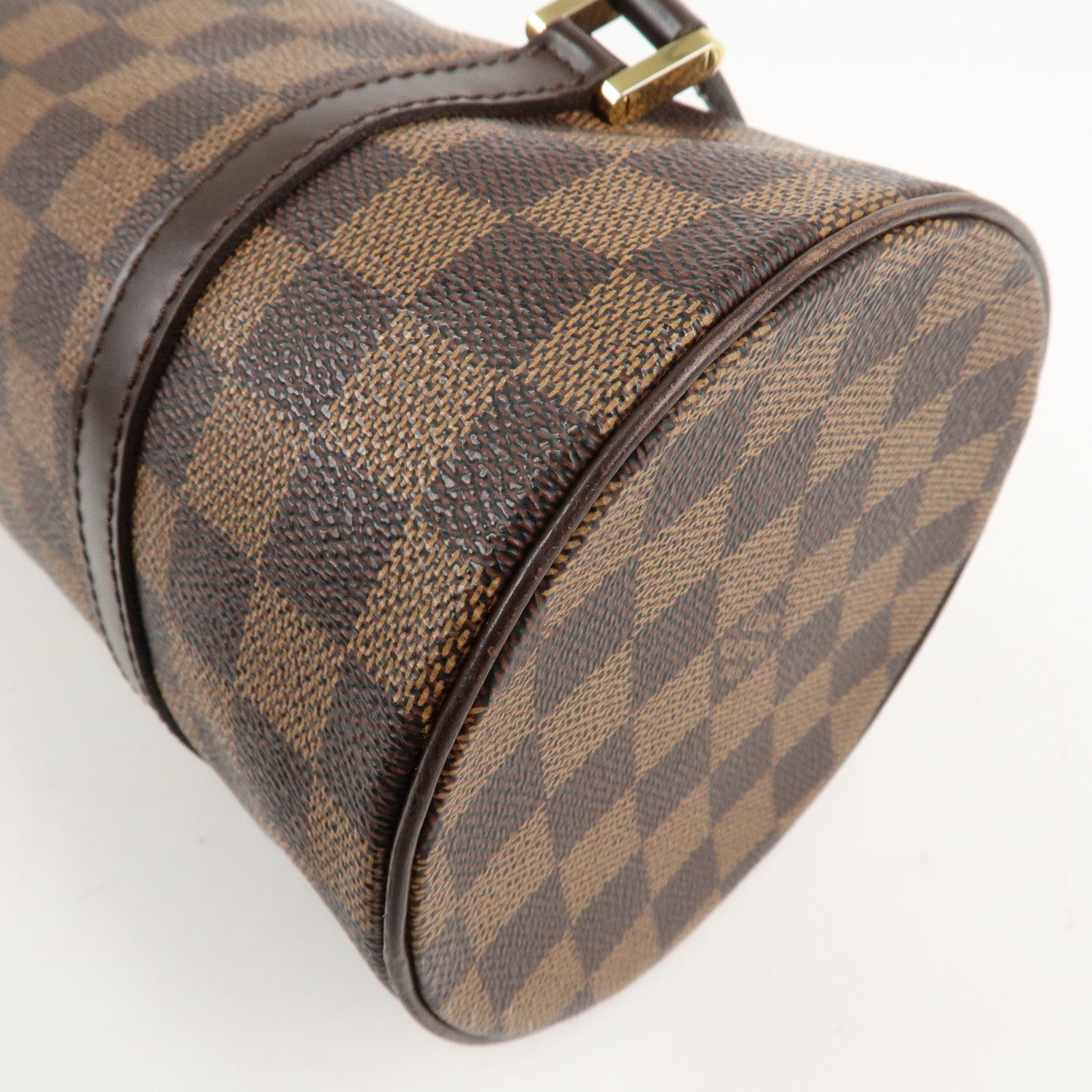 Louis Vuitton Damier Ebene Papillon 26 Hand Bag Brown N51304