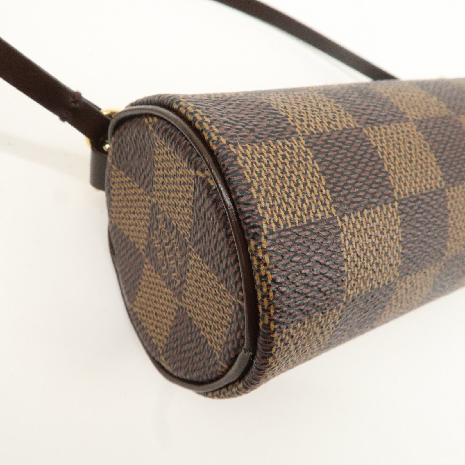 Louis Vuitton Damier Ebene Pouch for Papillon Bag Brown