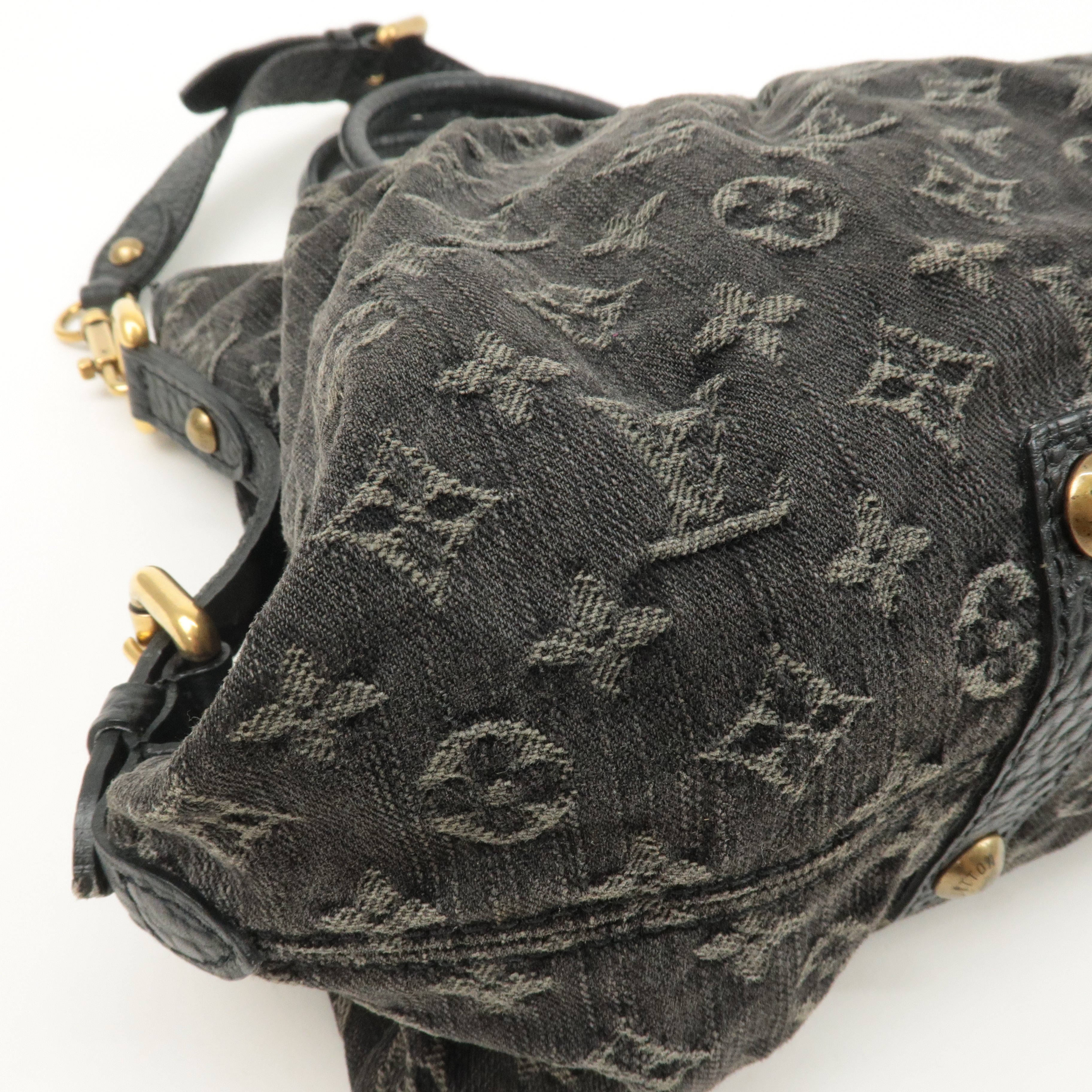 Louis Vuitton Monogram Denim Neo Cabby MM Shoulder Bag M95351