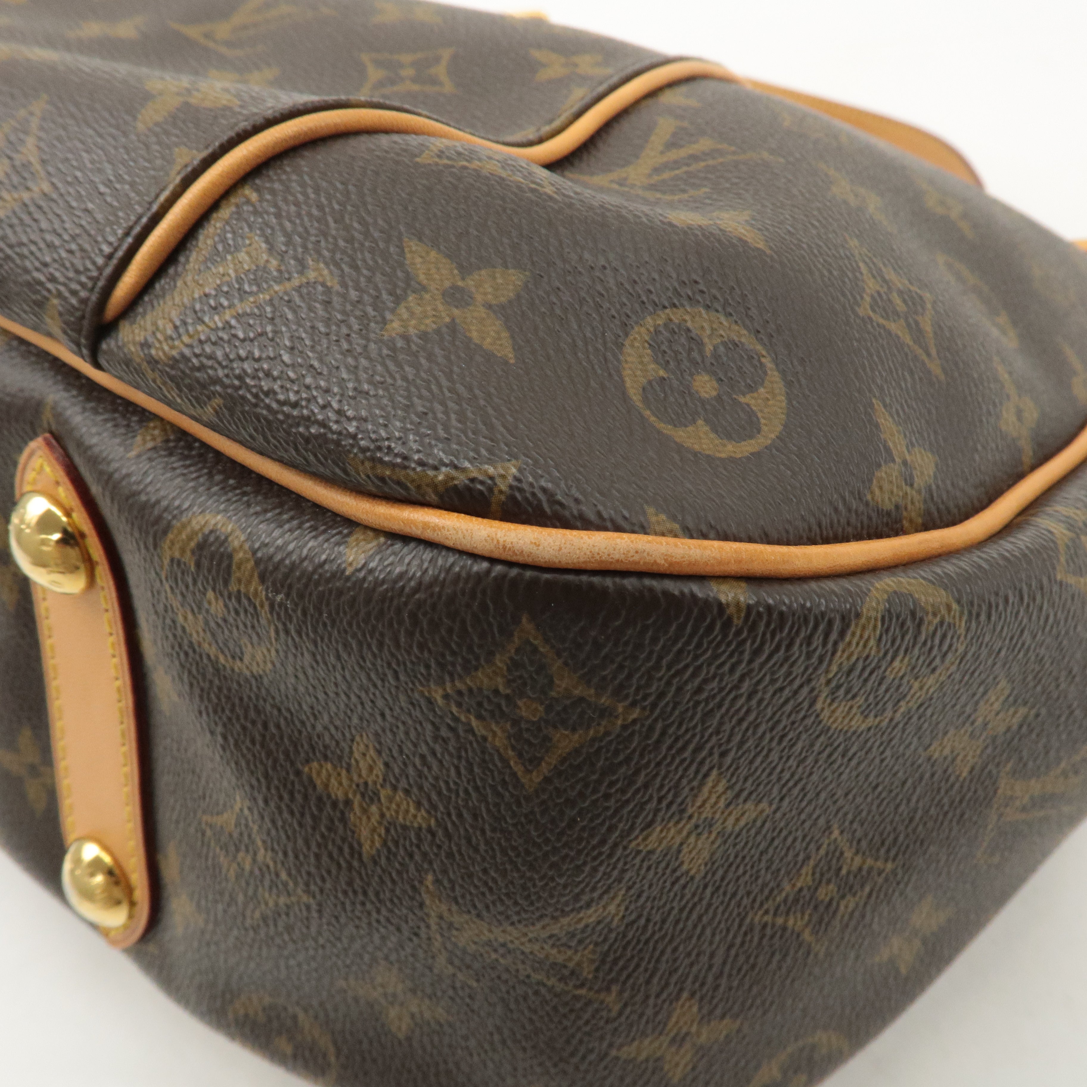 Louis Vuitton Monogram Galliera PM Shoulder Bag Brown M56382