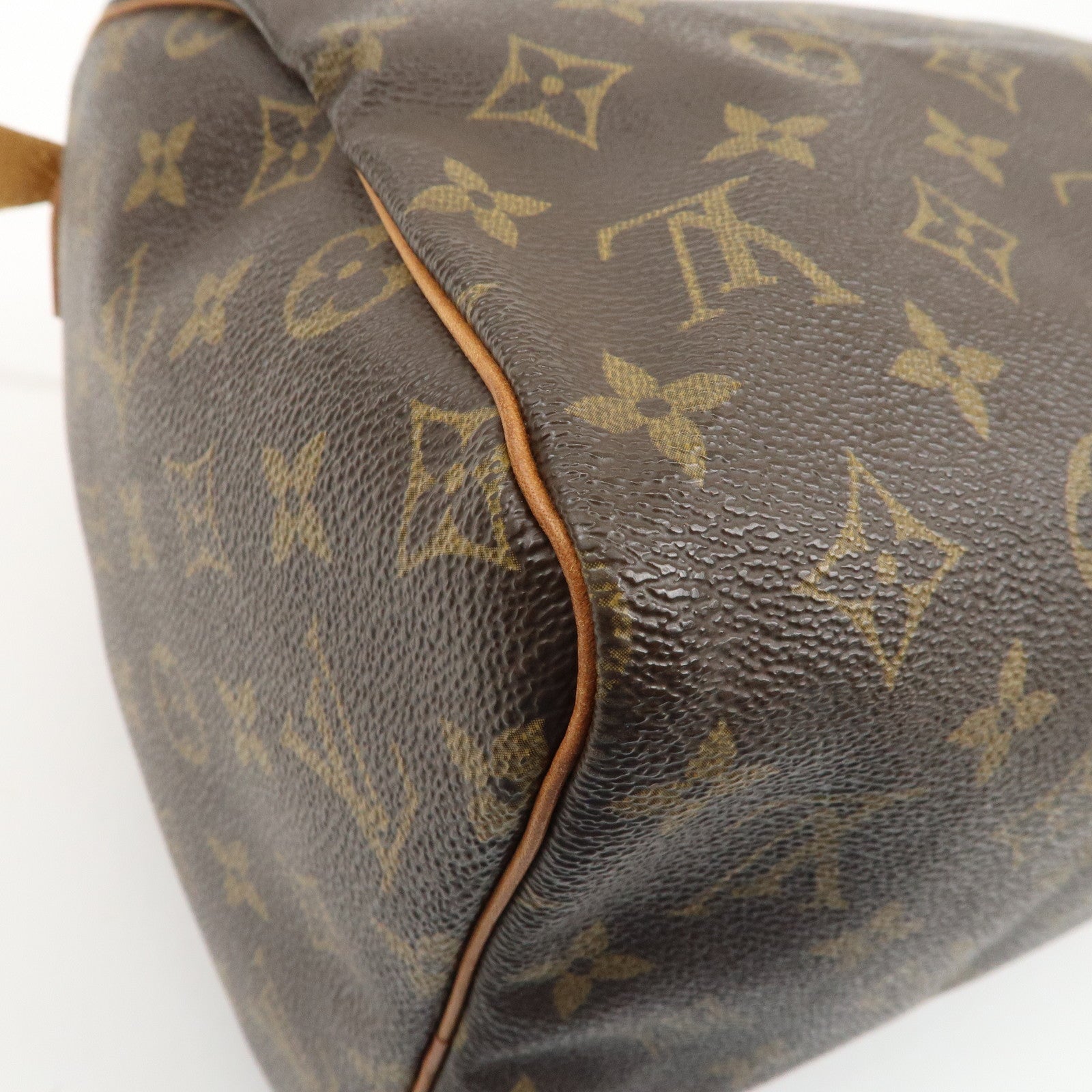 Louis Vuitton Monogram Speedy 30 Hand Bag Boston Bag M41526 Used