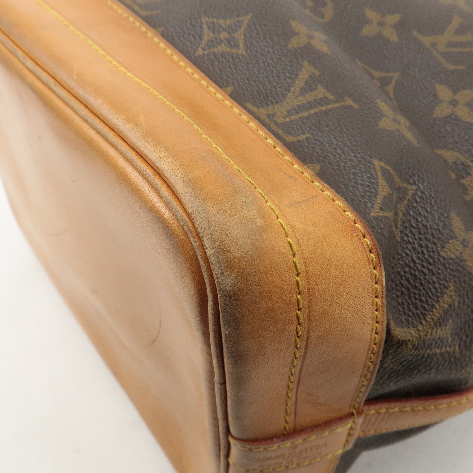 Louis Vuitton Monogram Noe Shoulder Bag Hand Bag Brown M42224