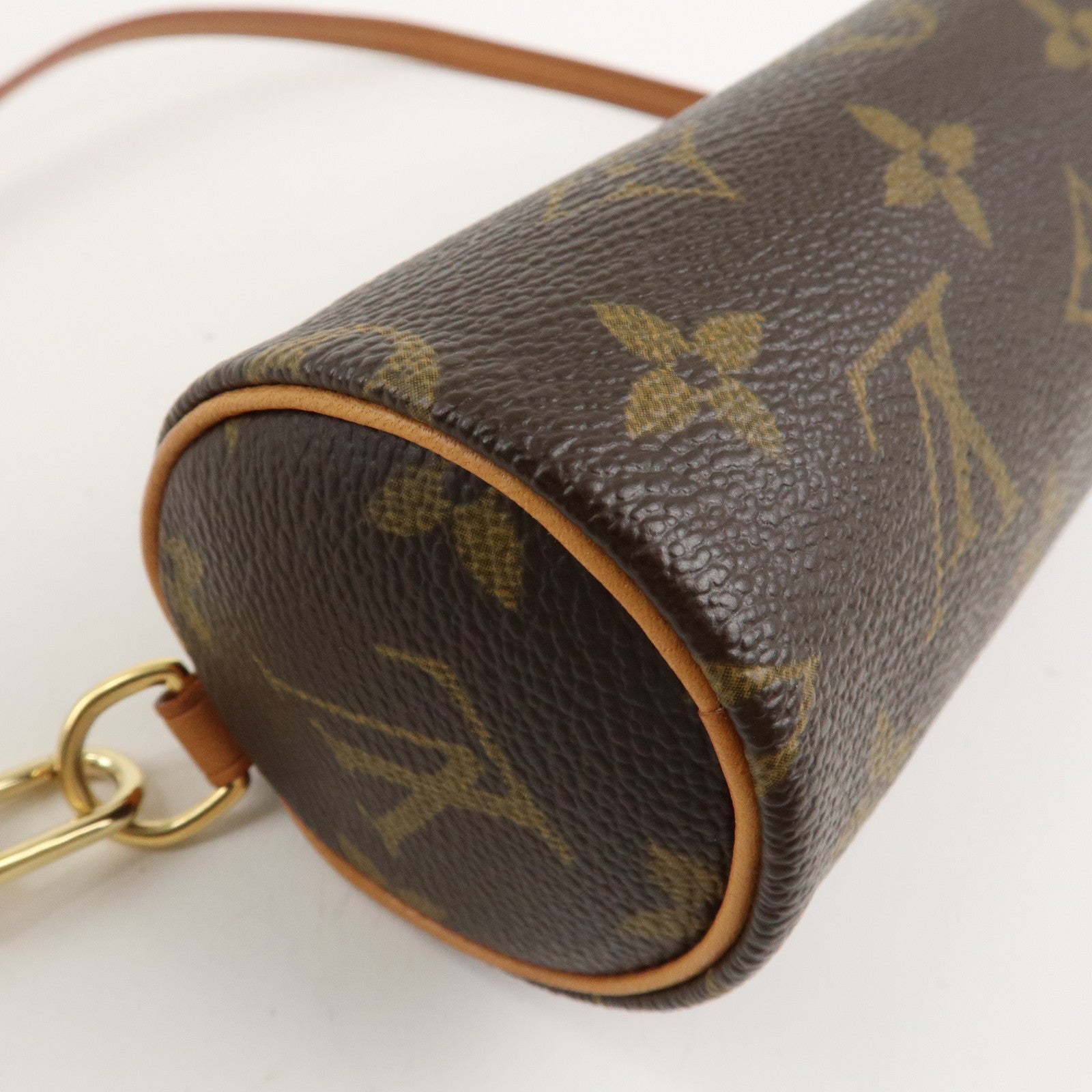 Louis Vuitton Monogram Mini Pouch for Papillon Bag Brown Used