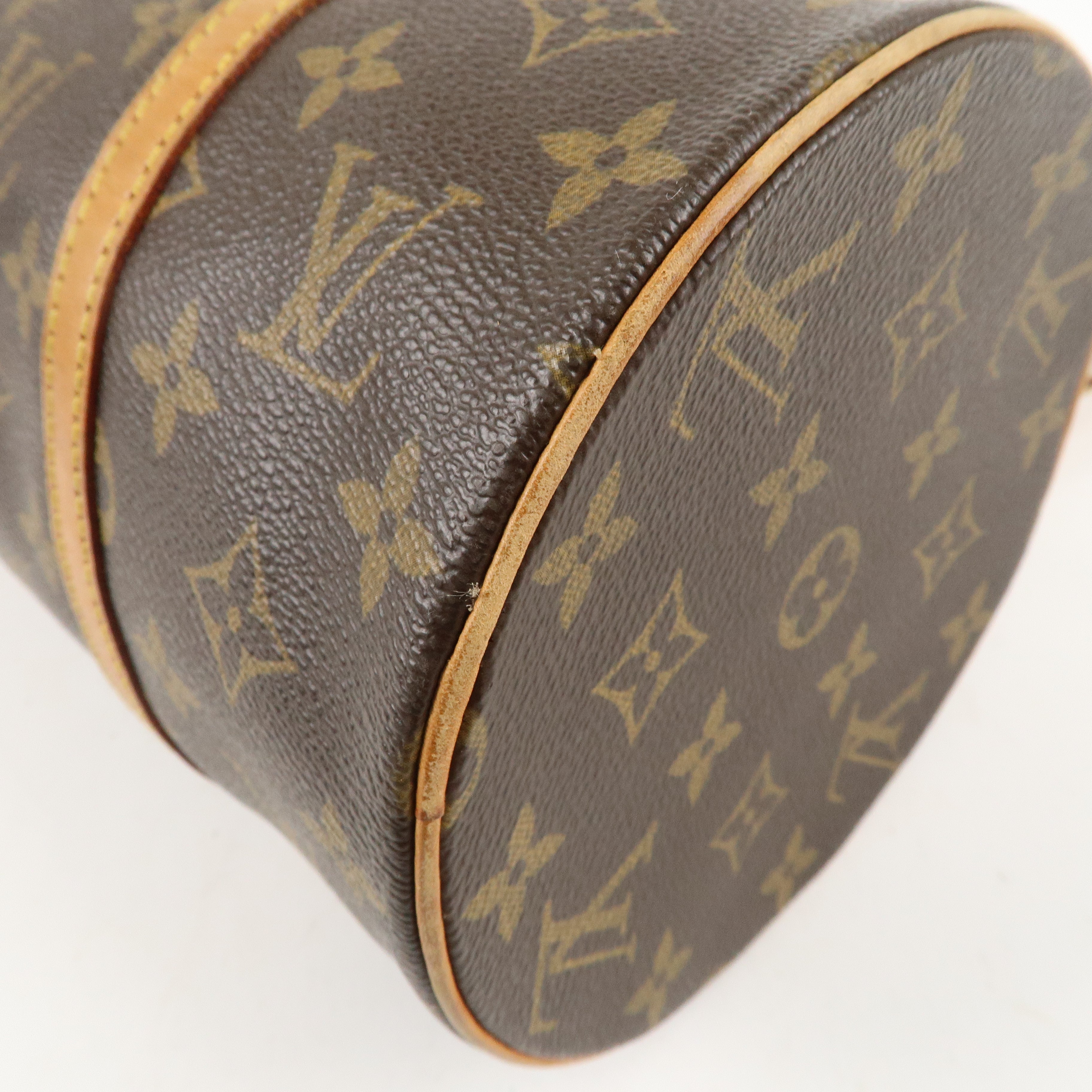 Louis Vuitton Monogram Papillon 26 Hand Bag New Style Brown M51385