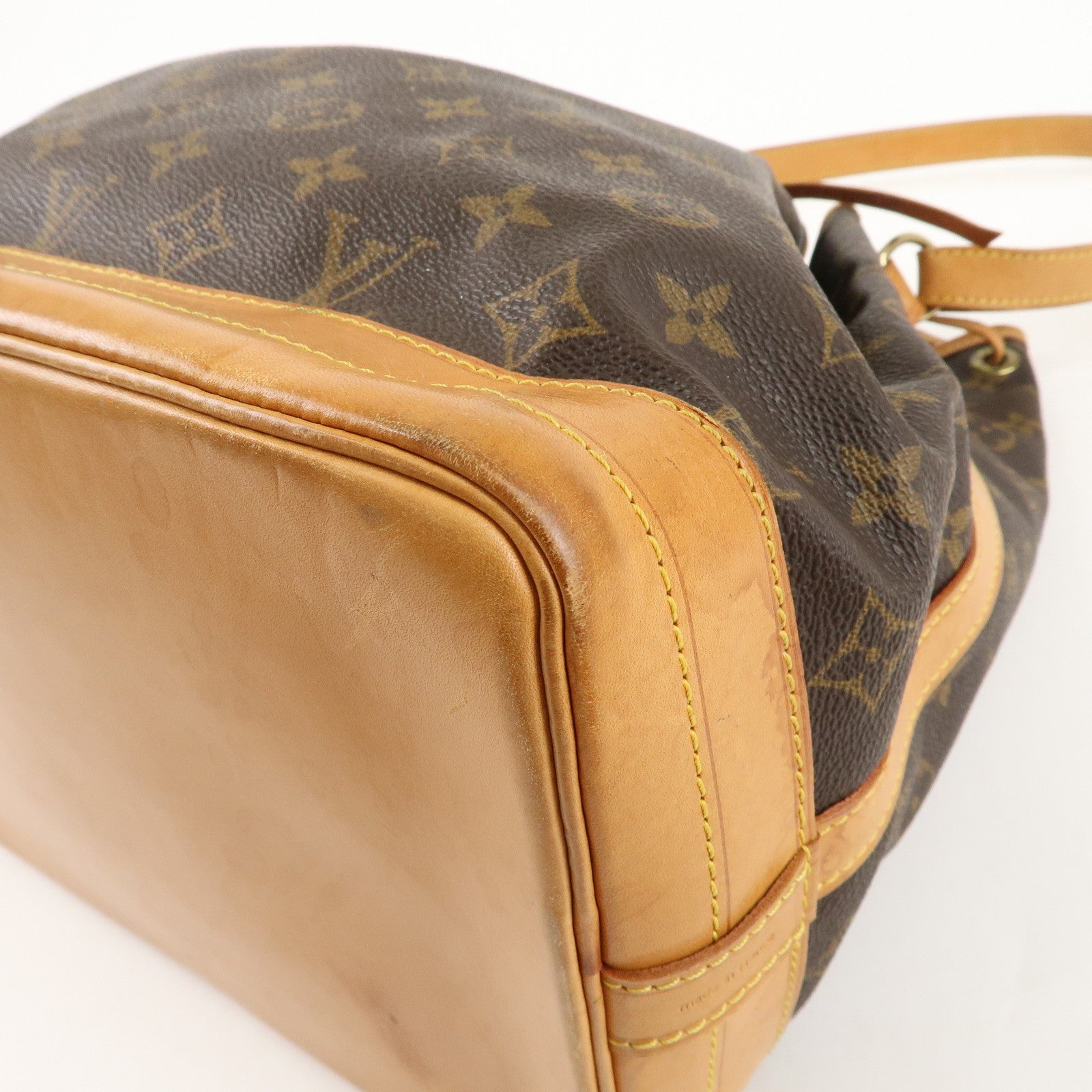 Louis Vuitton Monogram Noe Shoulder Bag Hand Bag Brown M42224