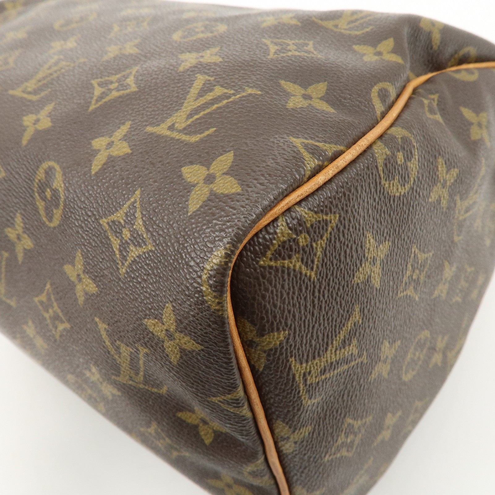 Louis Vuitton Monogram Speedy 30 Hand Bag Boston Bag M41526 Used