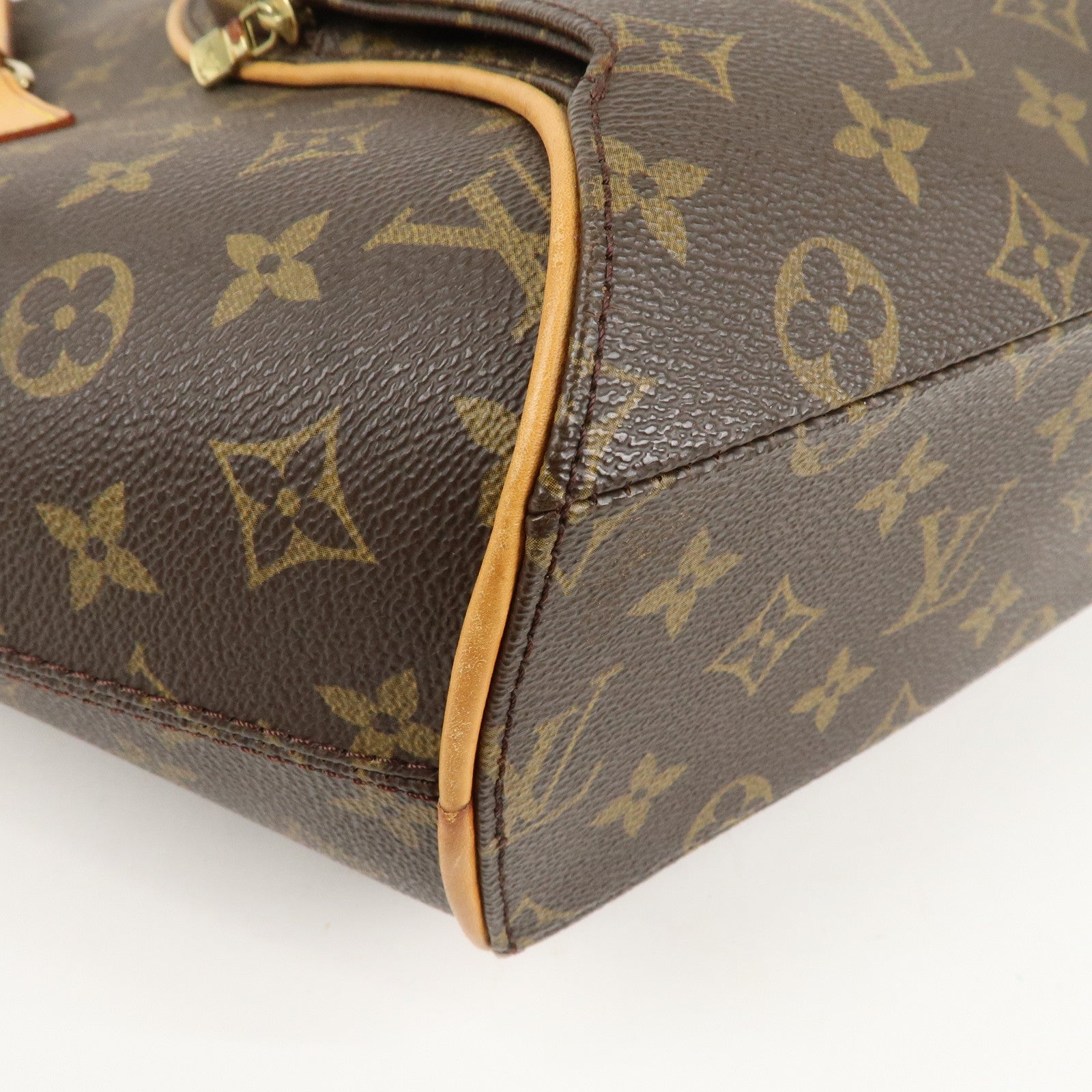 Louis Vuitton Monogram Ellipse Shopping Shoulder Bag Brown M51128