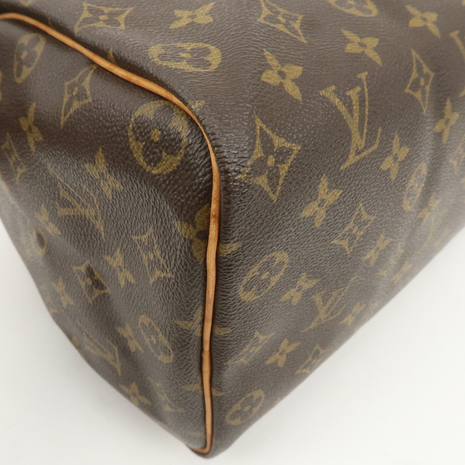 Louis Vuitton Monogram Speedy 35 Hand Bag Boston Bag M41524