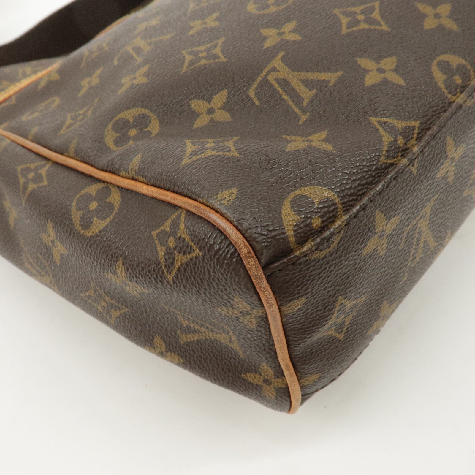 Louis Vuitton Monogram Abbesses Messenger Bag Brown M45257 Used