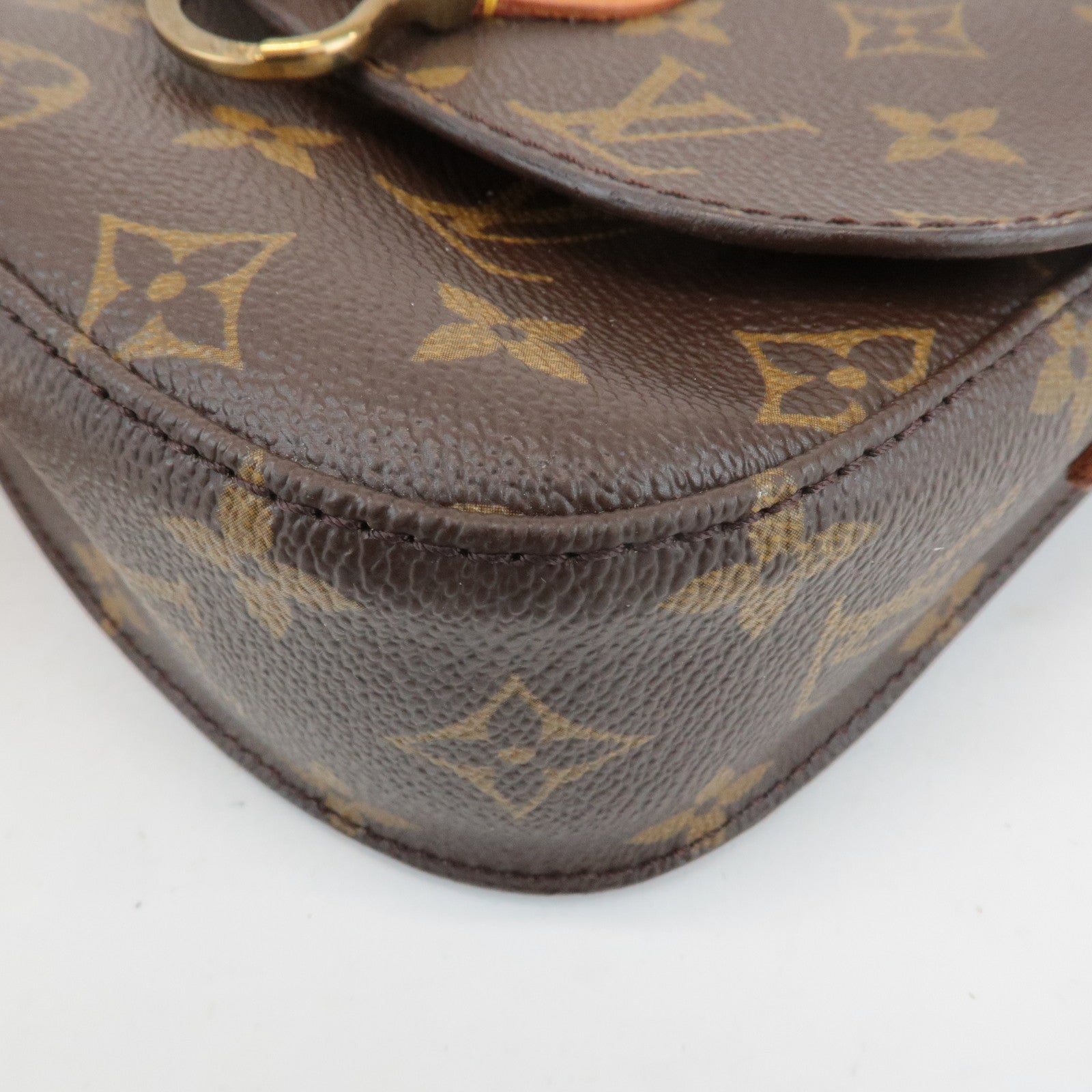 Louis Vuitton Monogram Mini Saint Cloud Shoulder Bag M51244 Used